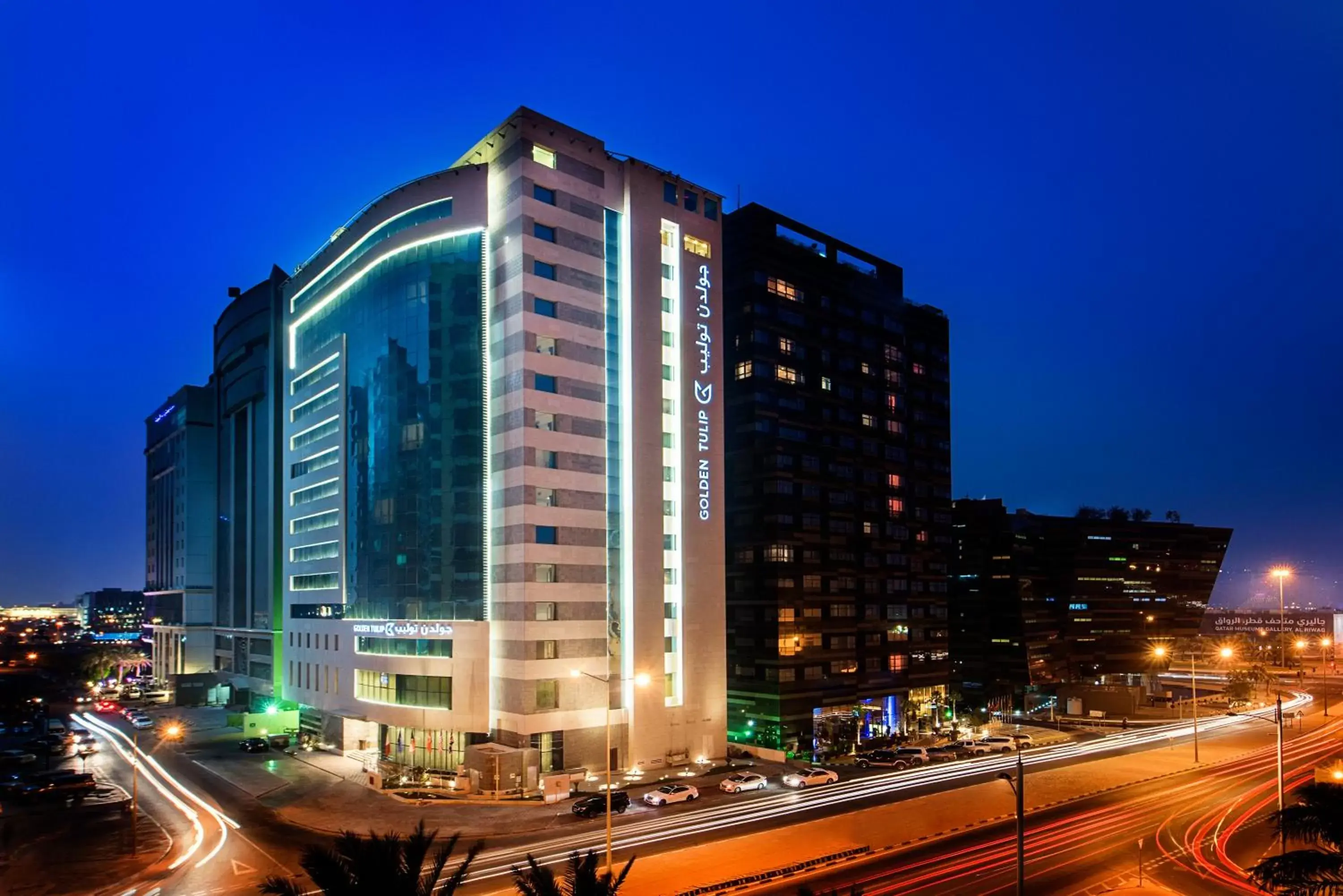 Property Building in Golden Tulip Doha Hotel