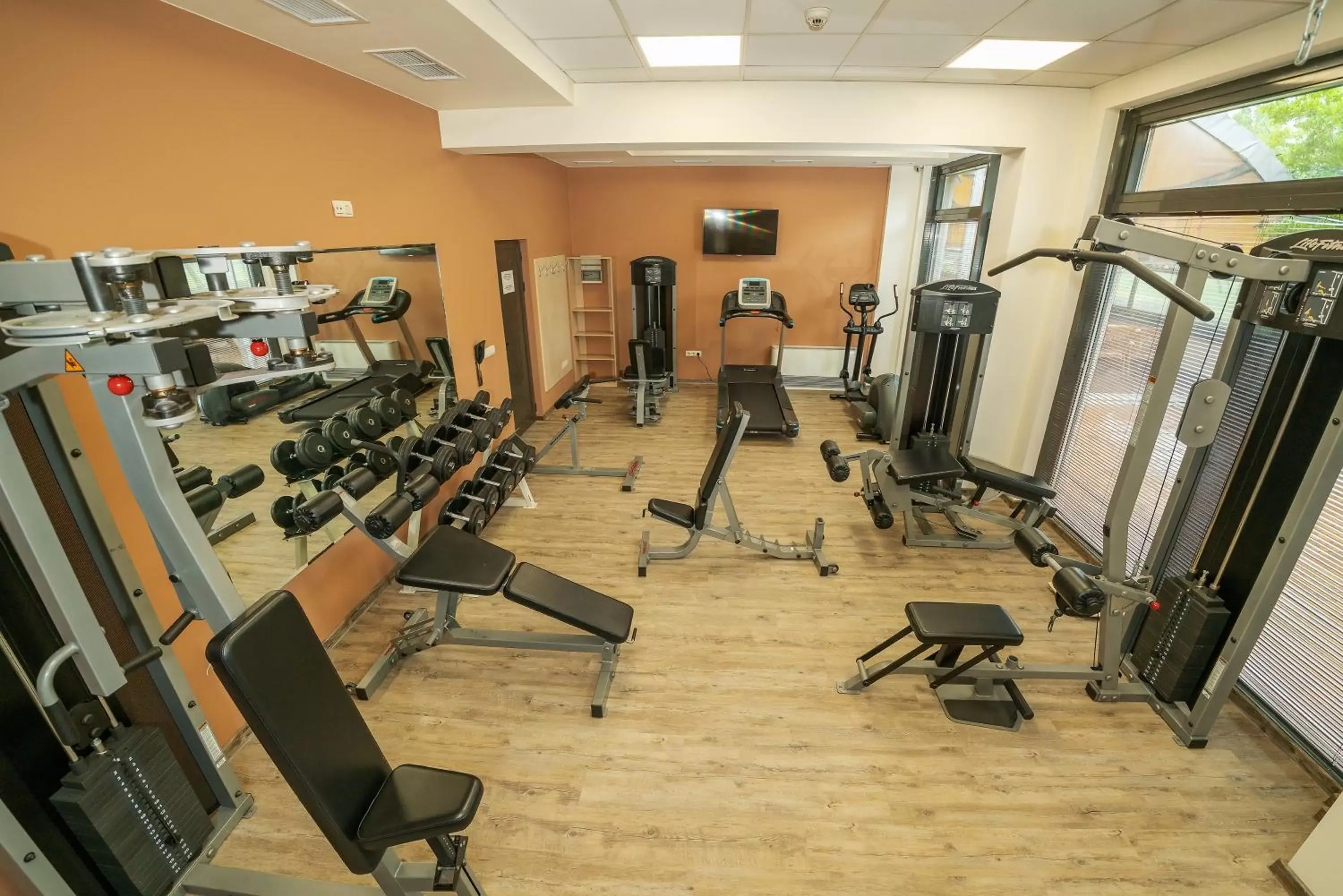 Fitness centre/facilities, Fitness Center/Facilities in Hotel ZOO Sofia - Secured Paid Parking