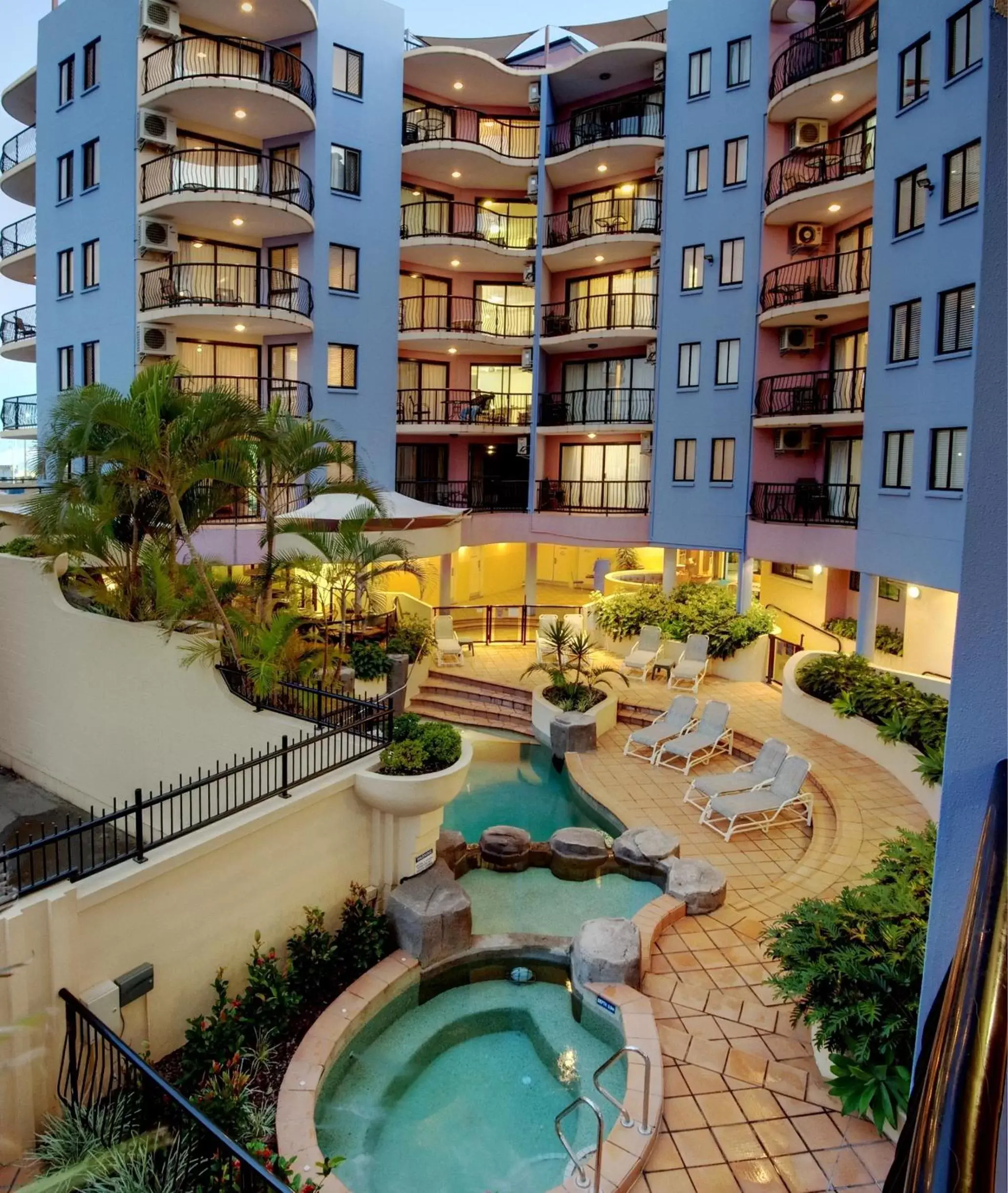 Facade/entrance, Pool View in Nautilus Resort Mooloolaba