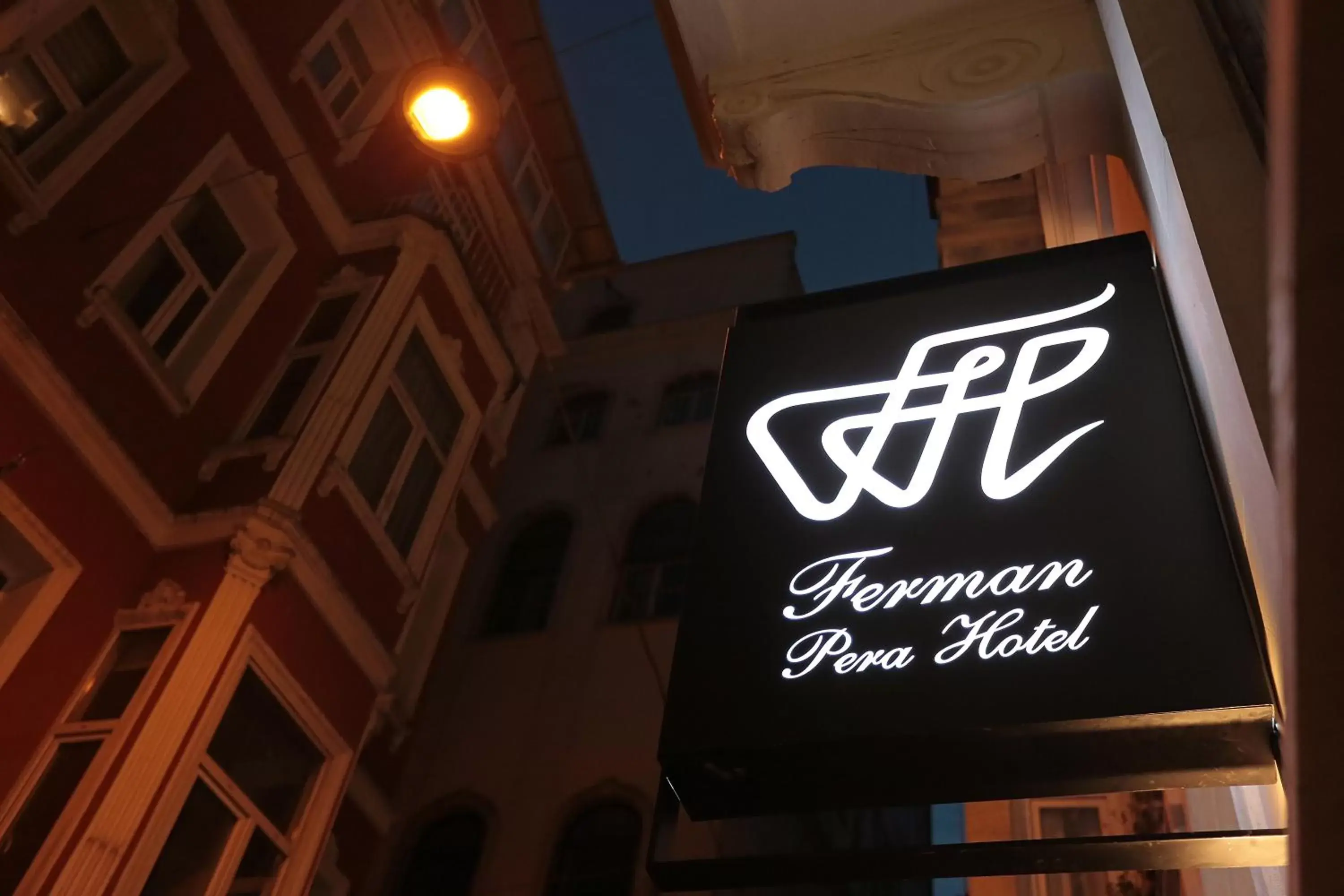Property logo or sign in Ferman Pera Hotel