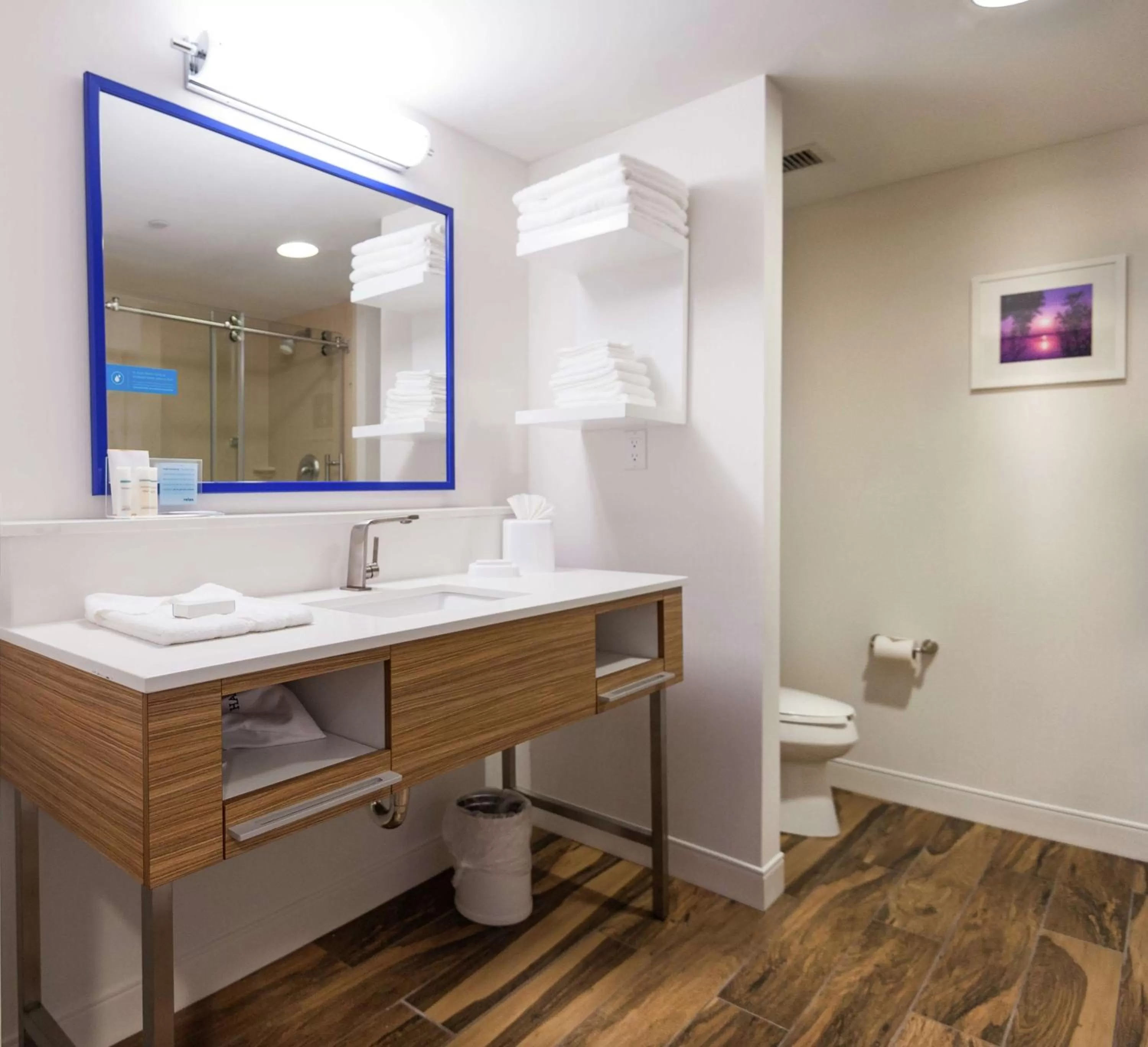 Bathroom in Hampton Inn Doylestown