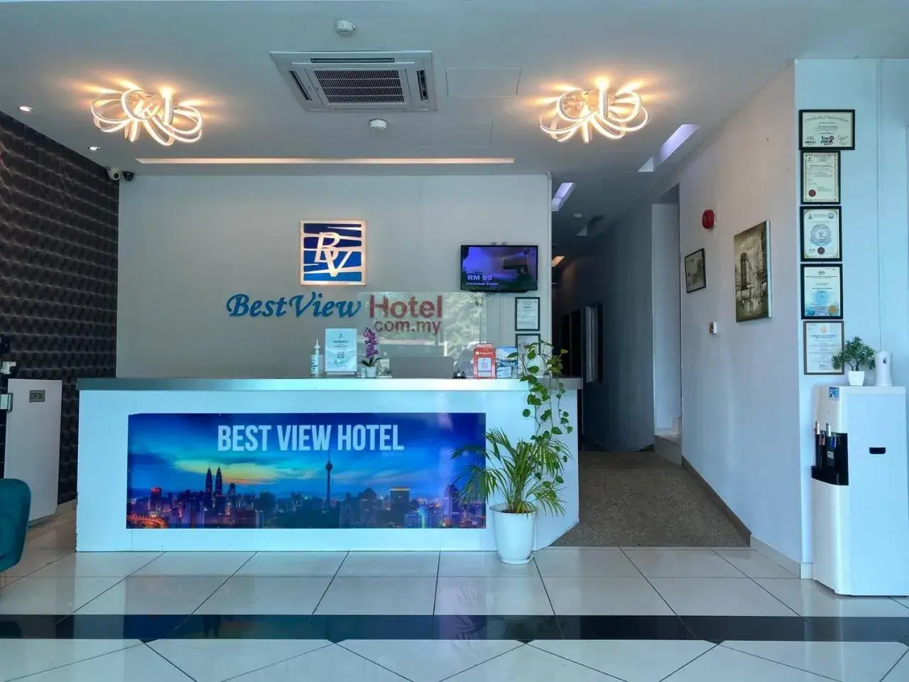 Property logo or sign, Lobby/Reception in Best View Hotel Puchong