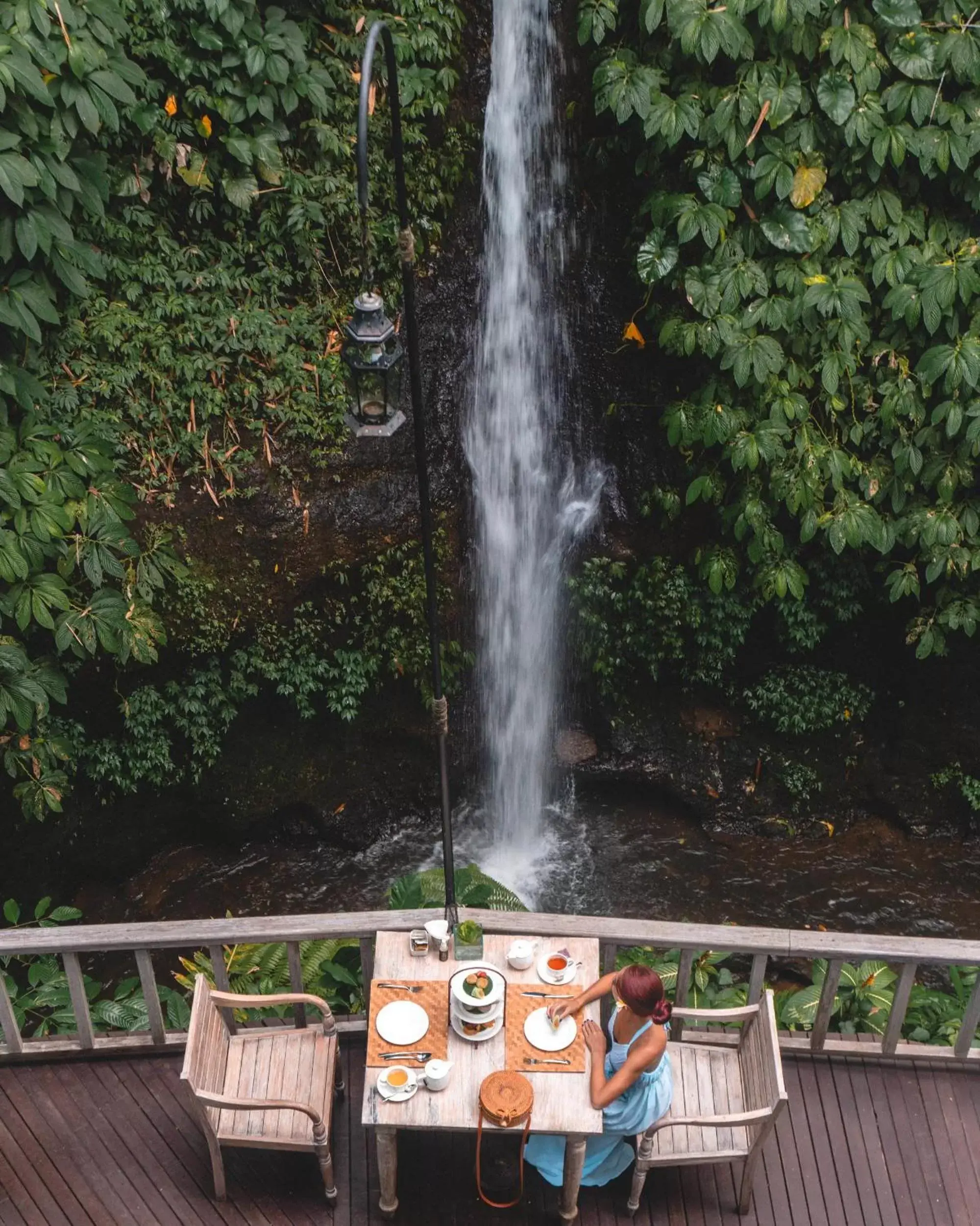 Food and drinks in The Kayon Resort