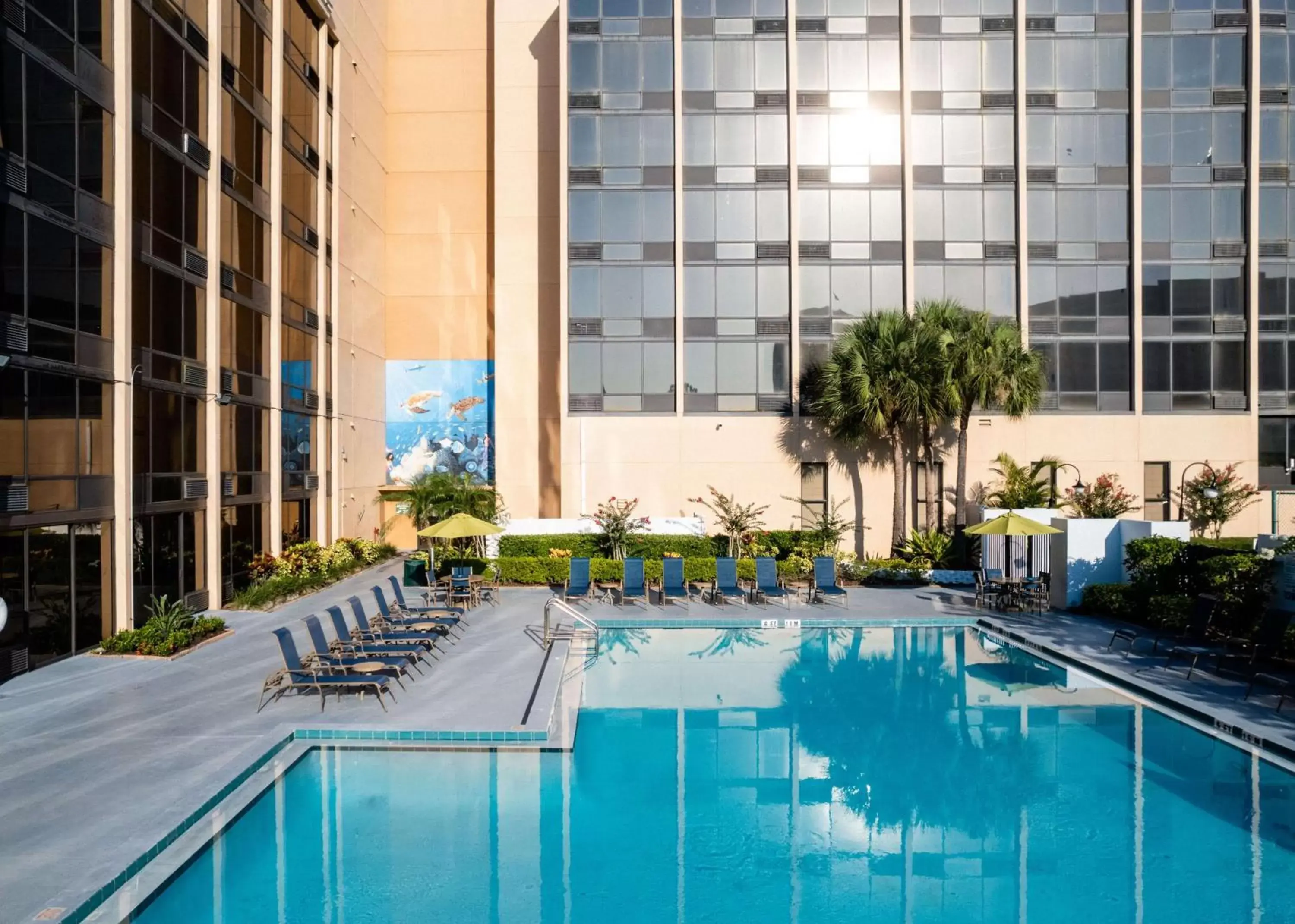 Pool view, Swimming Pool in Best Western Orlando Gateway Hotel