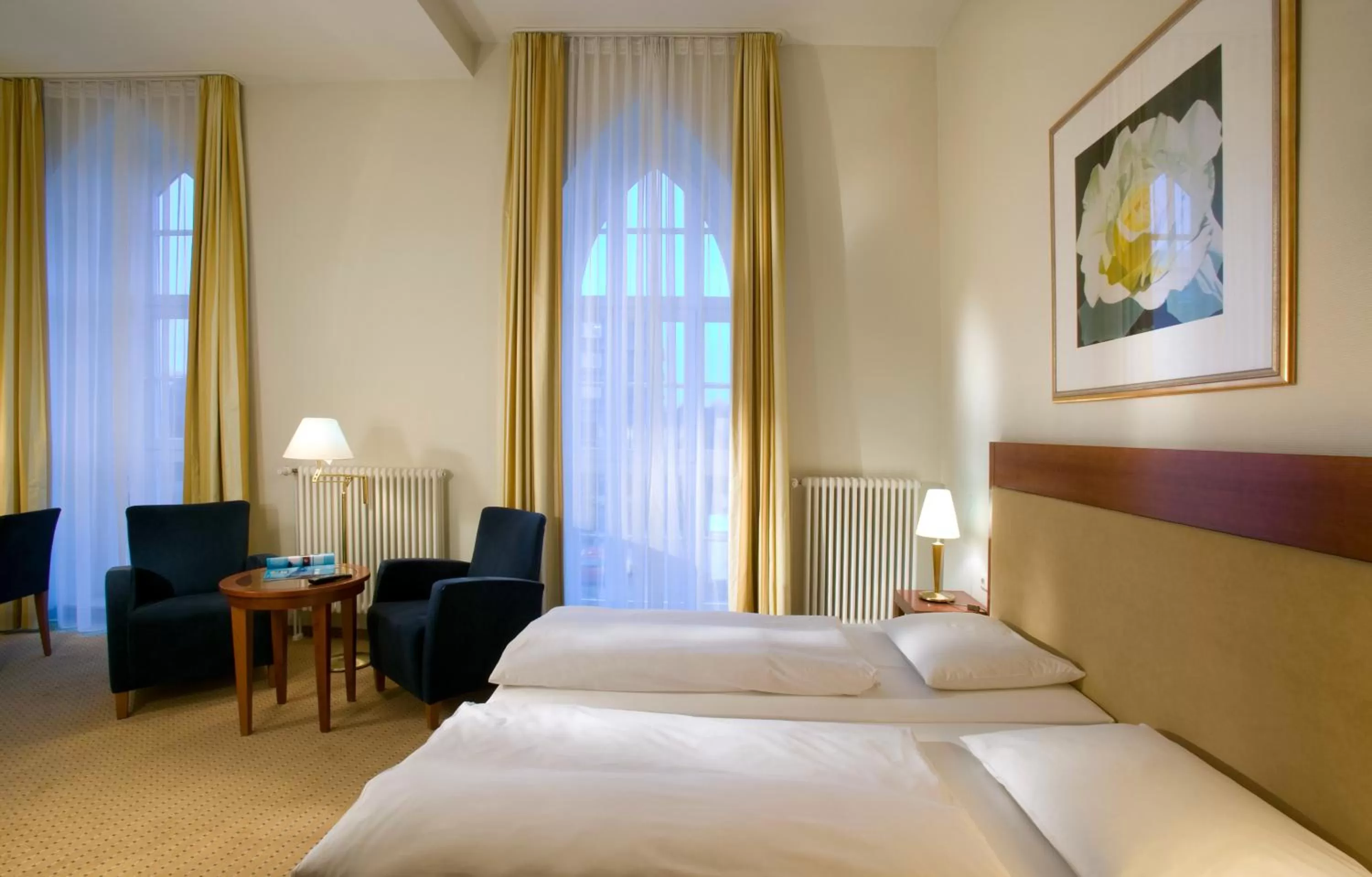 Bed in NOVOTEL Hildesheim City