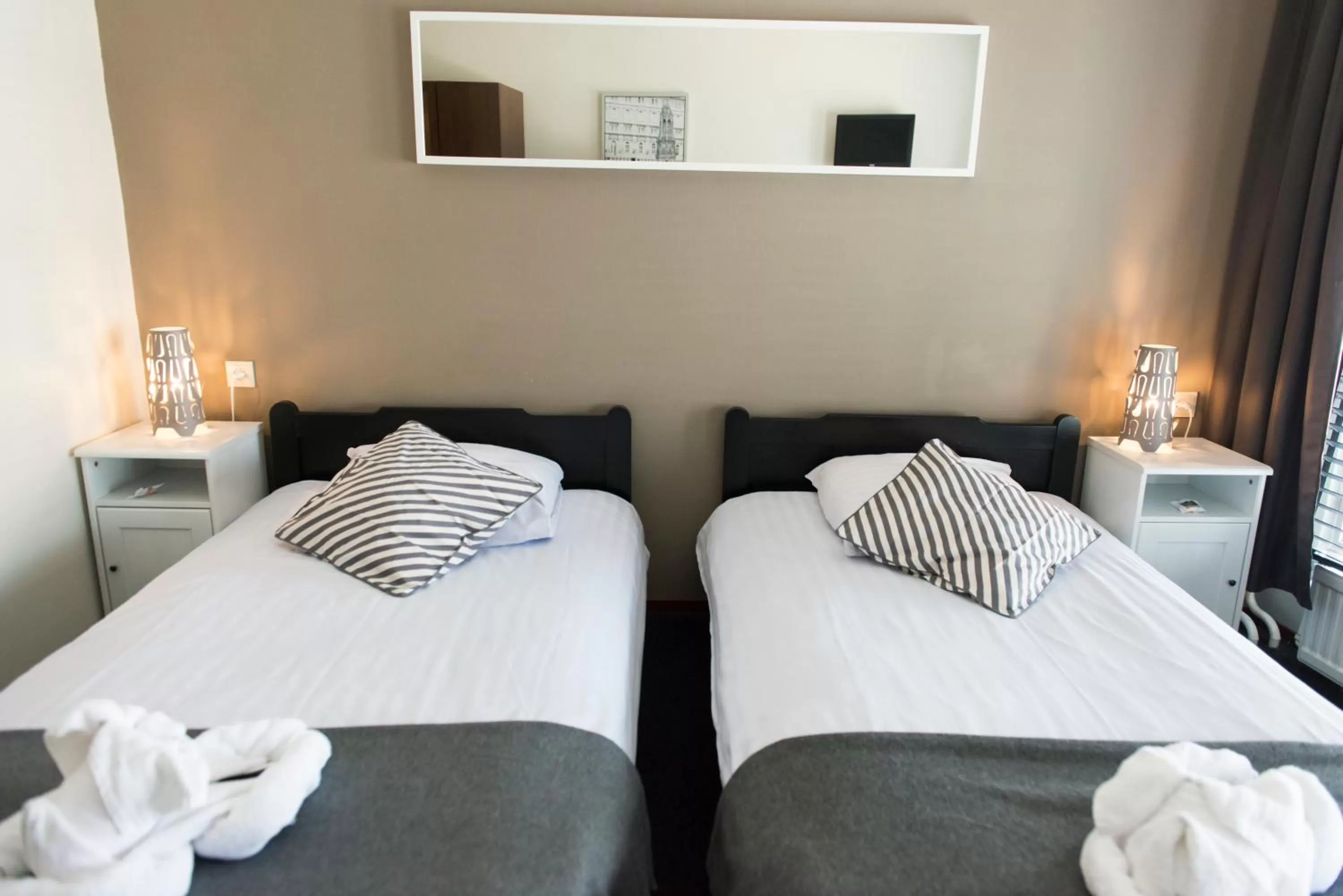 Coffee/tea facilities, Bed in Hotel en Grand Café De Pauw