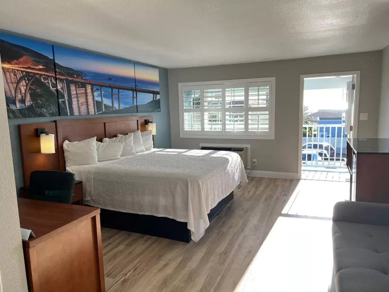 Bedroom in Pacific Coast Roadhouse - SureStay Collection by Best Western