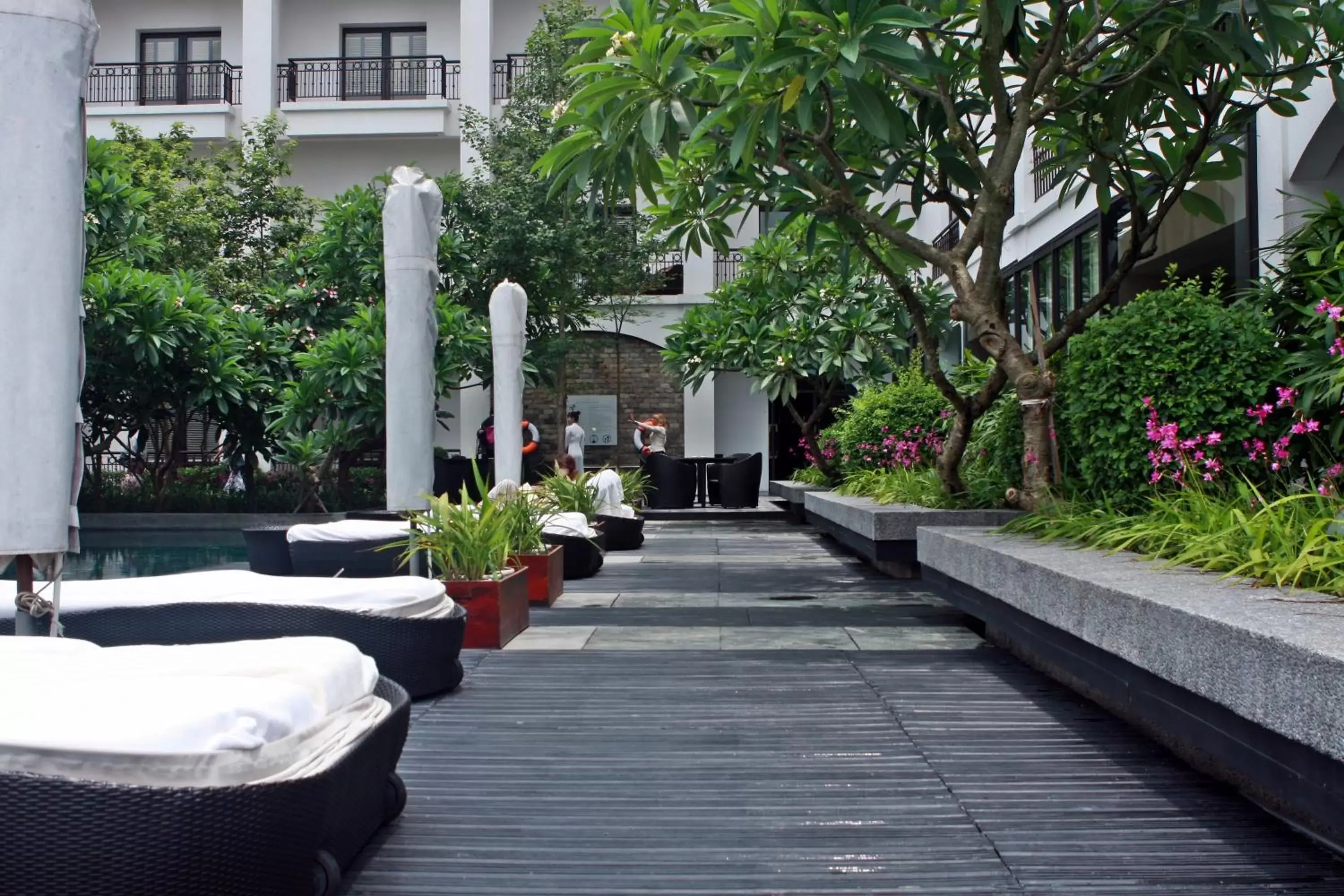 Swimming pool in InterContinental Hanoi Westlake, an IHG Hotel