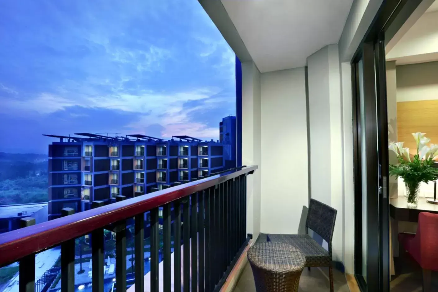 Balcony/Terrace in ASTON Sentul Lake Resort & Conference Center