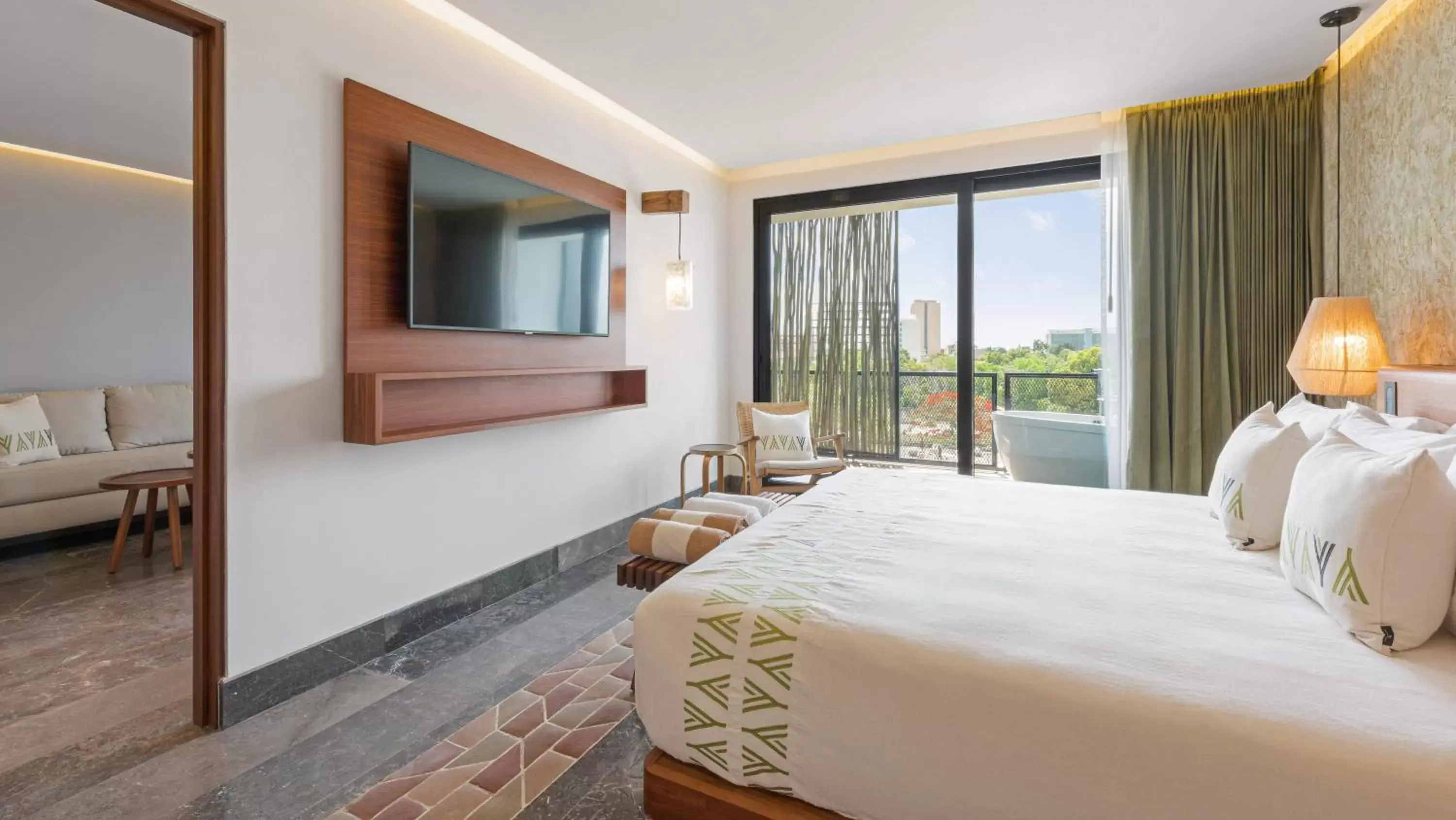 Photo of the whole room, Bed in Las Brisas Merida Photo of the whole room, Bed in Las Brisas Merida