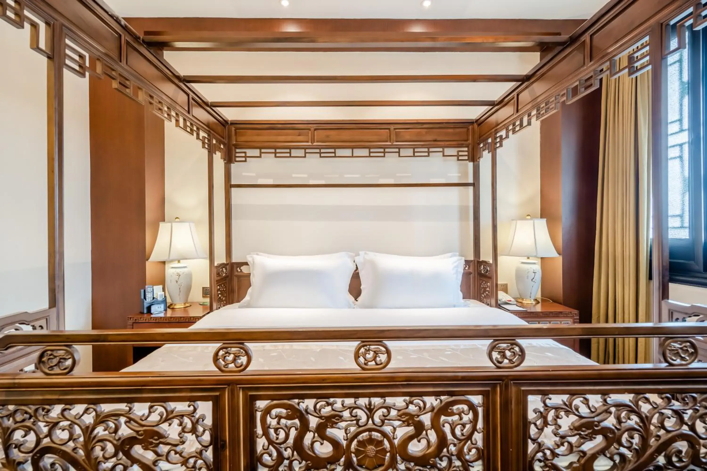 Bed in Buddhazen Hotel