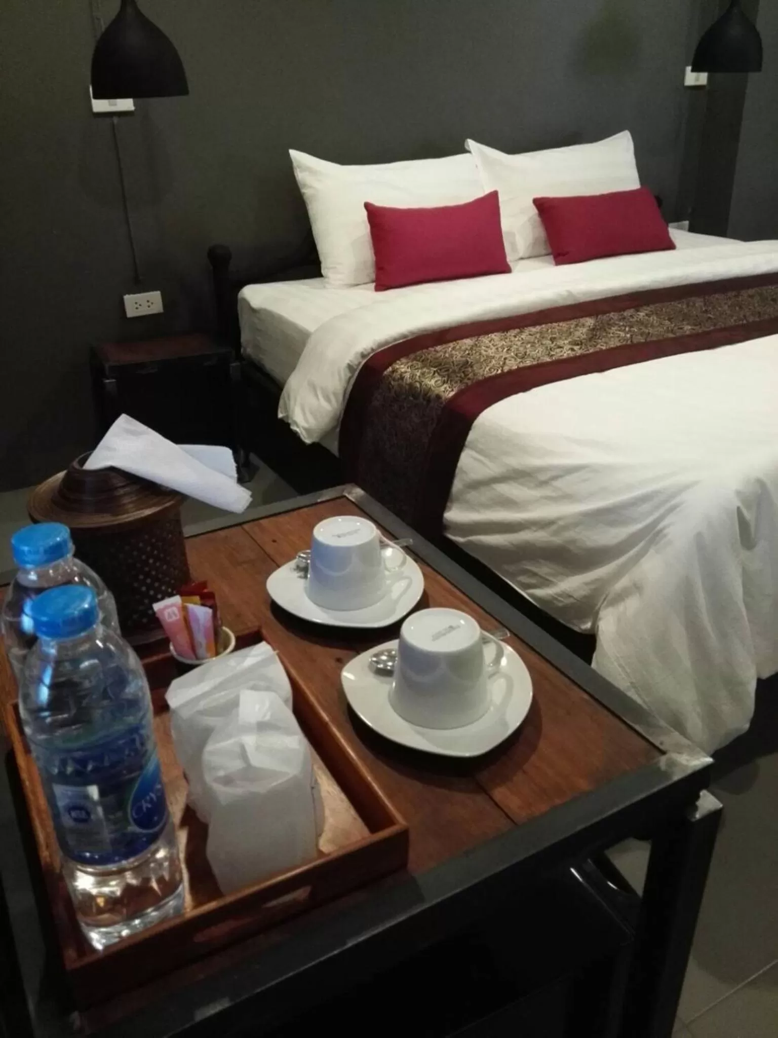 Coffee/tea facilities, Bed in Duangdren Place