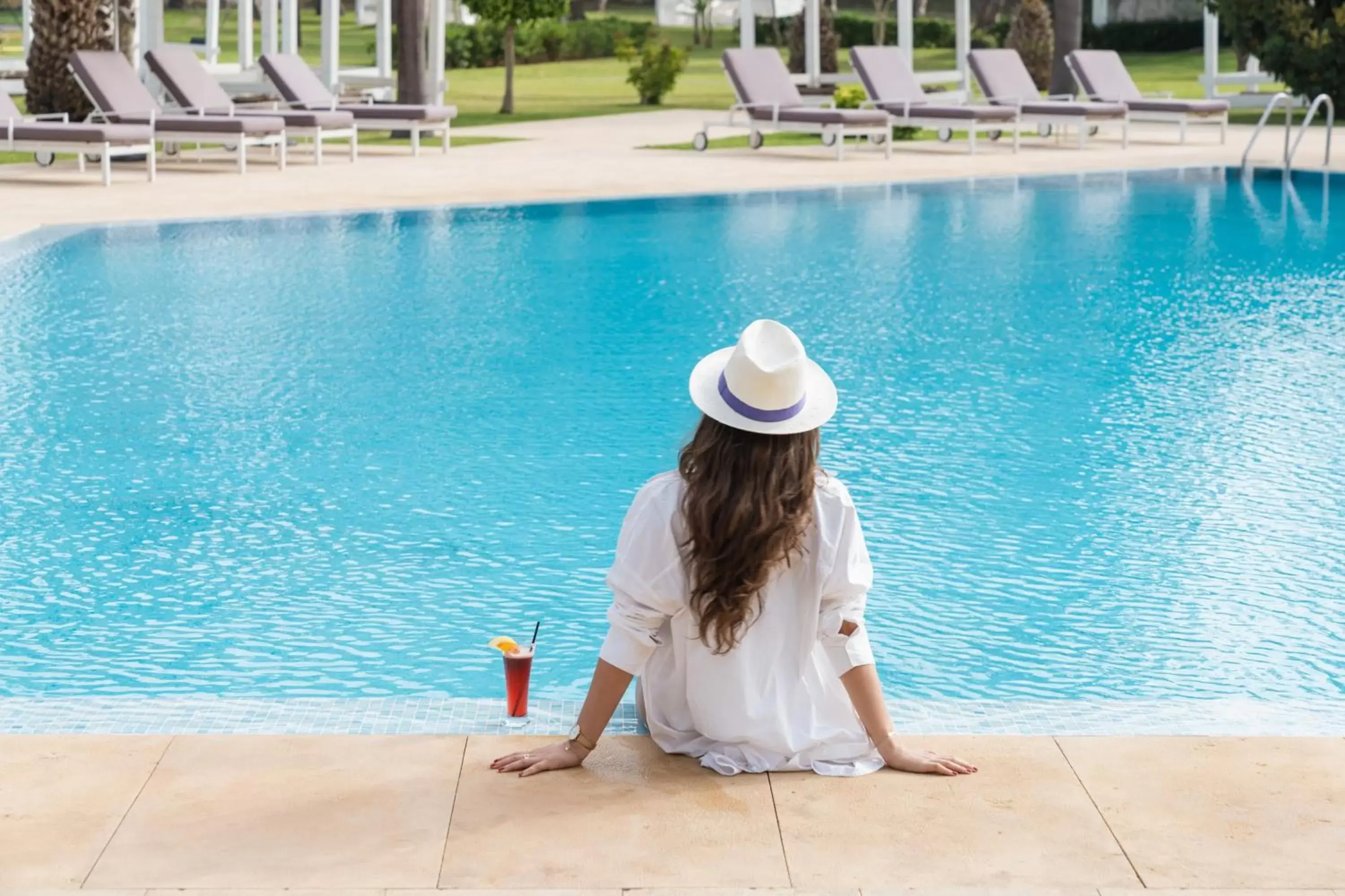 Swimming Pool in Sofitel Rabat Jardin Des Roses