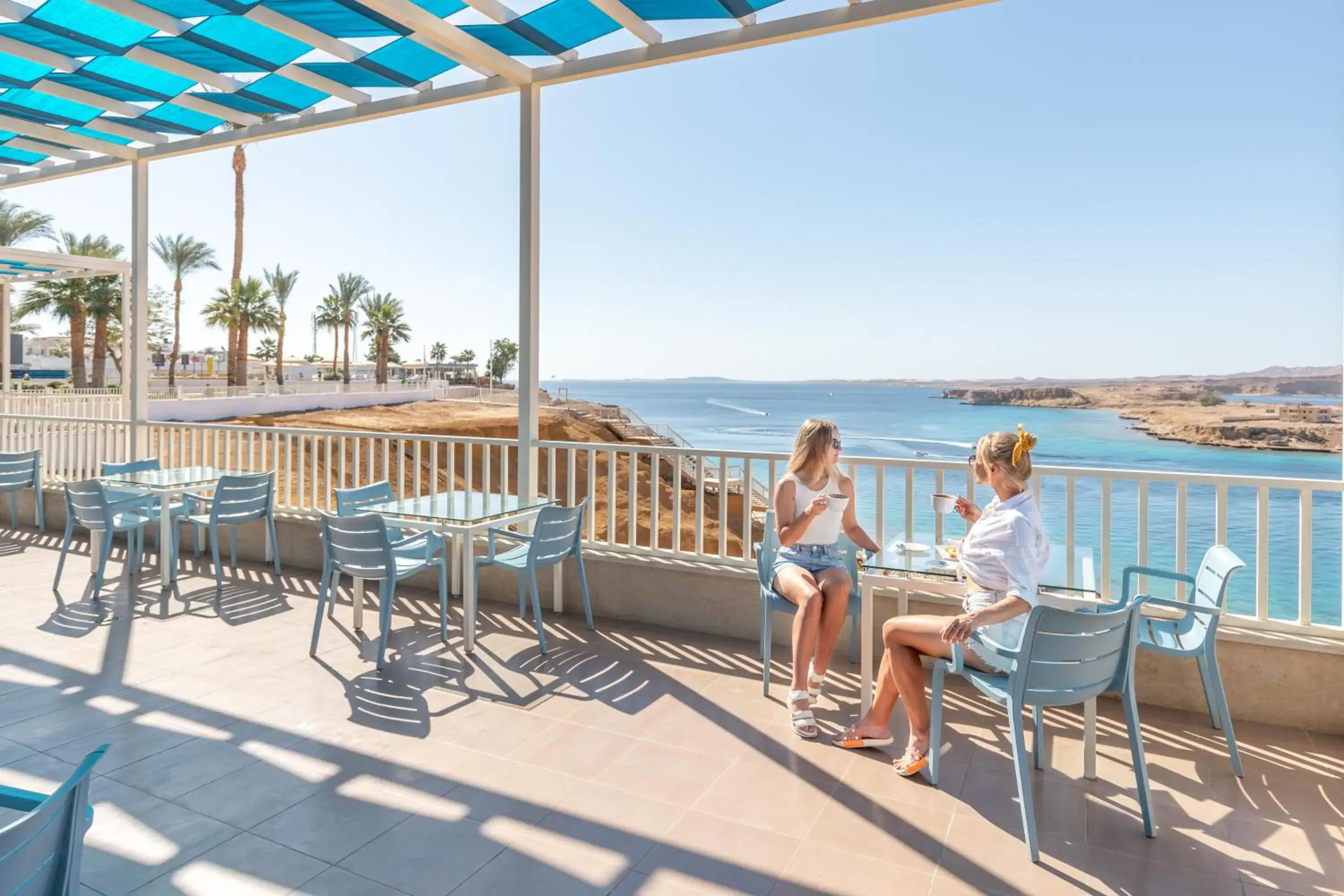 Lounge or bar, Restaurant/Places to Eat in Albatros Sharm Resort - By Pickalbatros