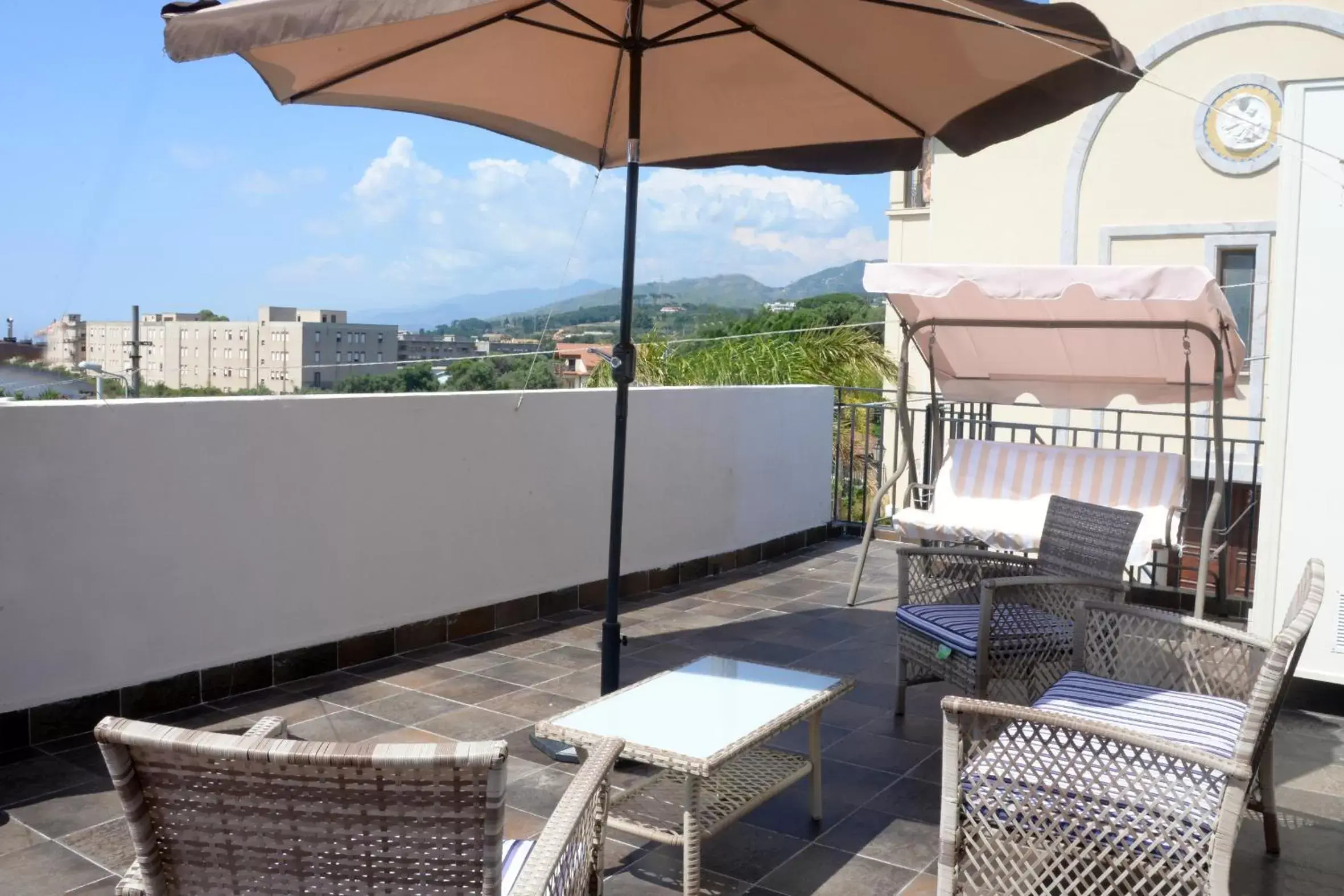 Balcony/Terrace in B&B Caffelletto - Papardo