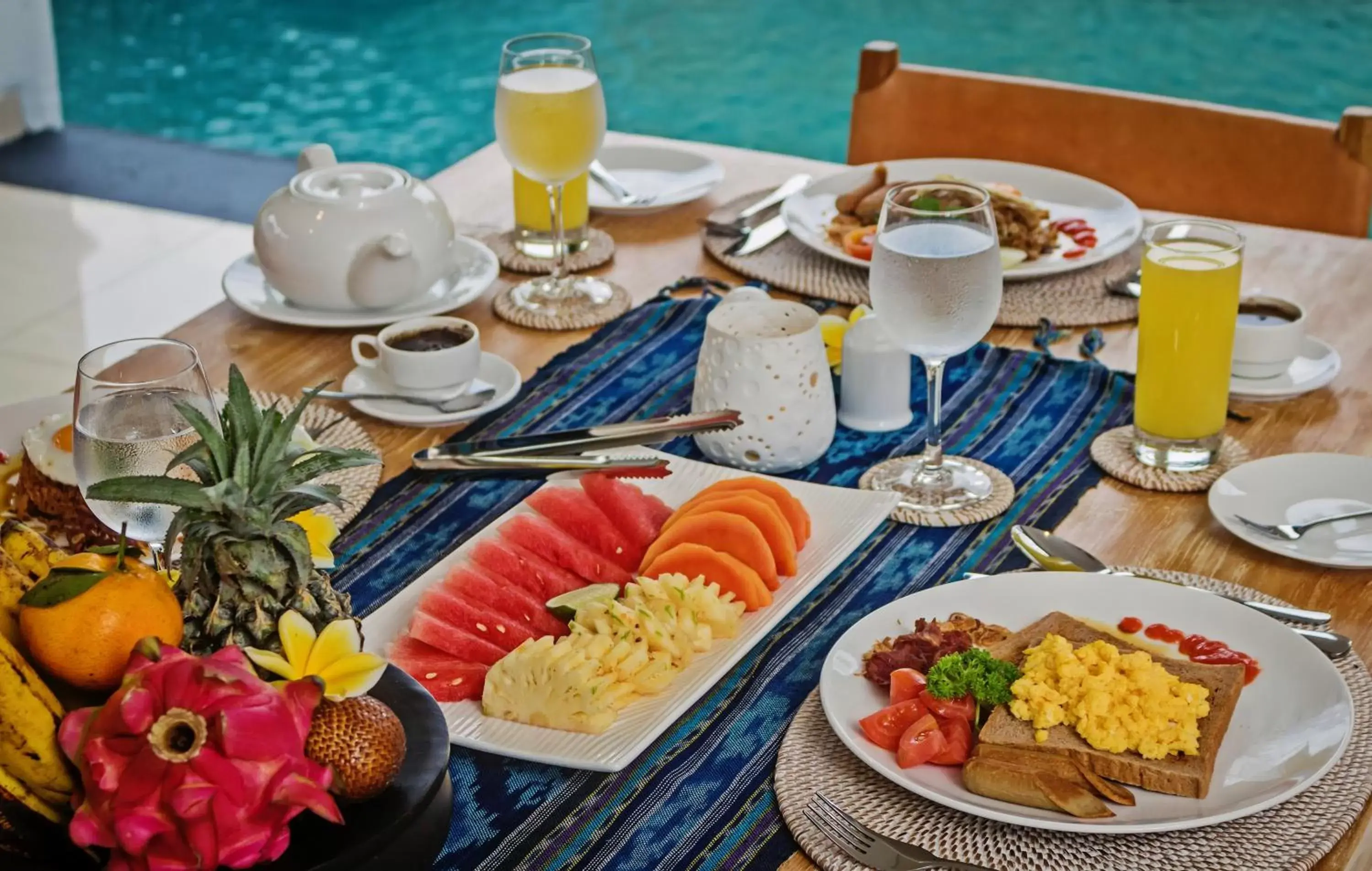 Breakfast in Kubu GWK Resort