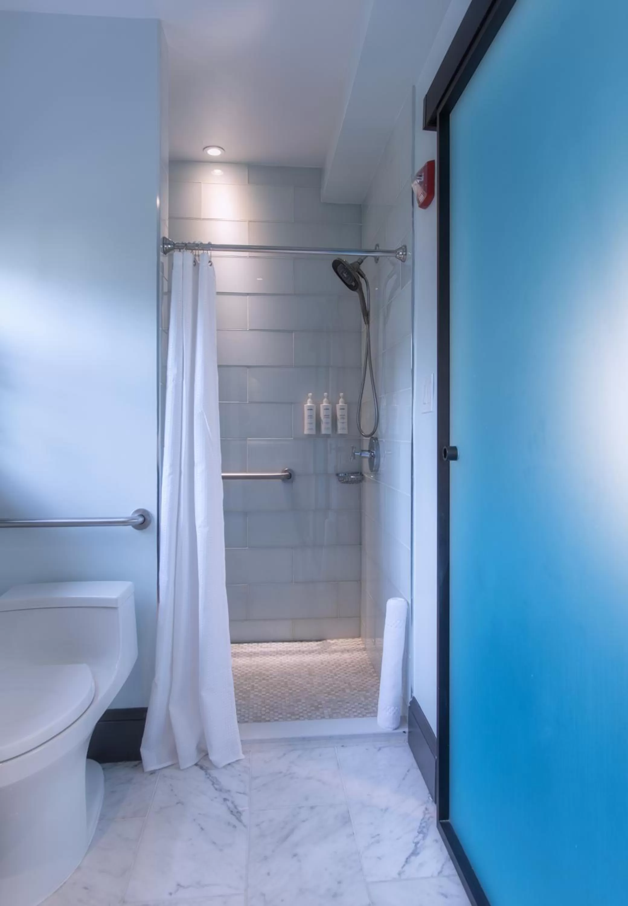 Shower in The Poppy Georgetown Guesthouse and Gardens