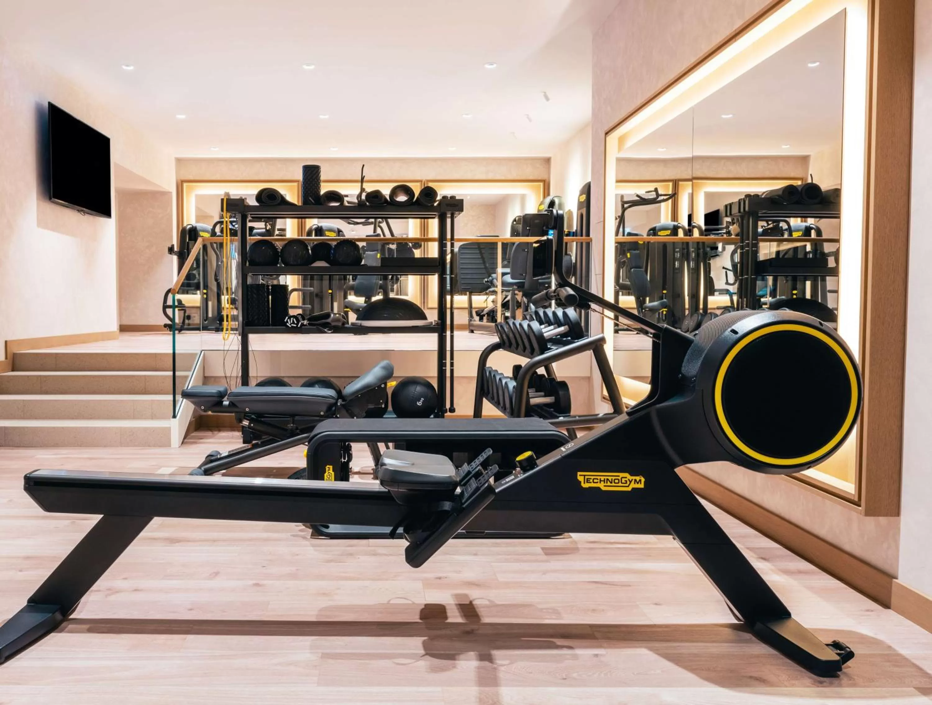 Fitness centre/facilities in Andaz Prague, By Hyatt