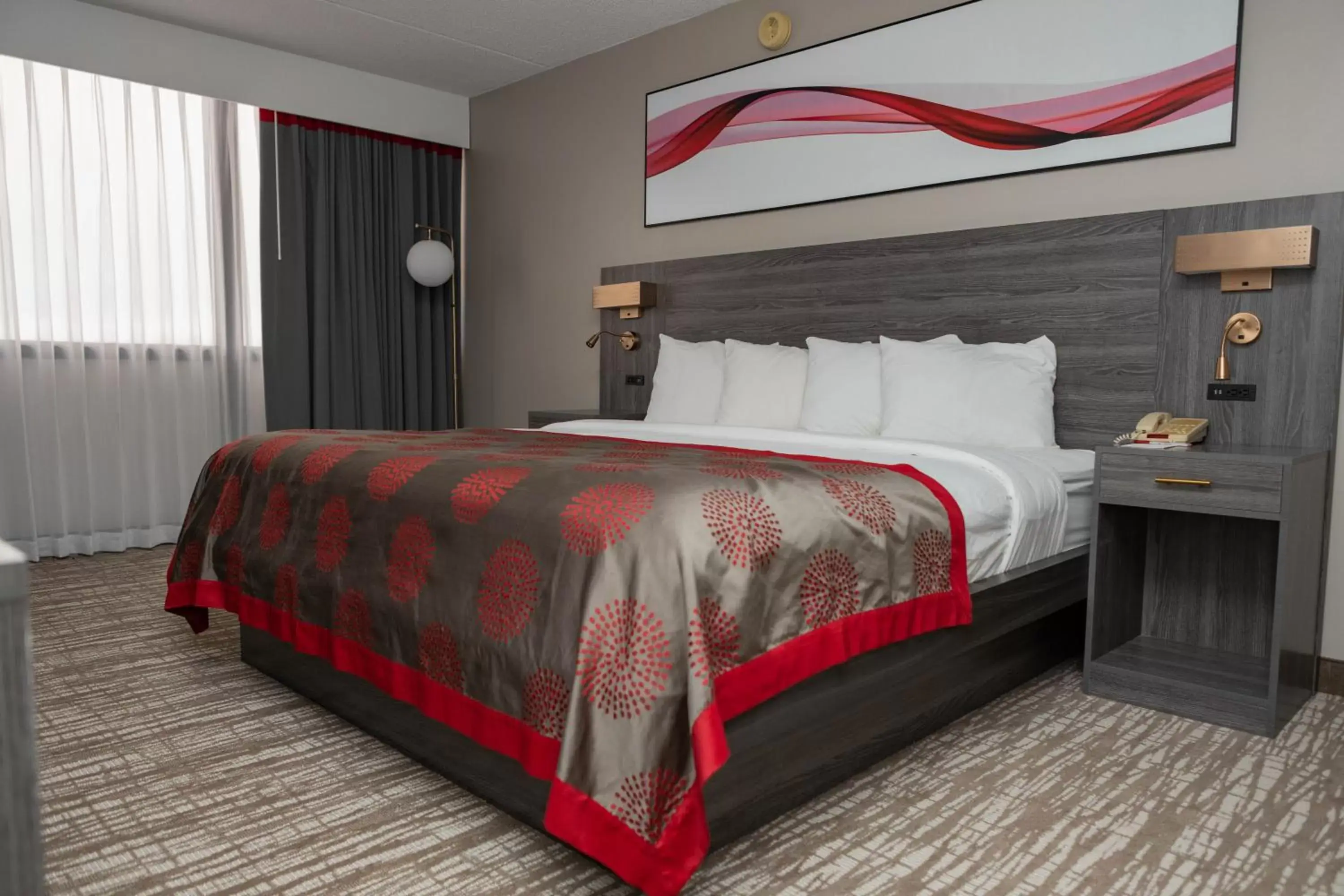 One-Bedroom King Suite - Non-Smoking in Ramada by Wyndham Cedar Rapids