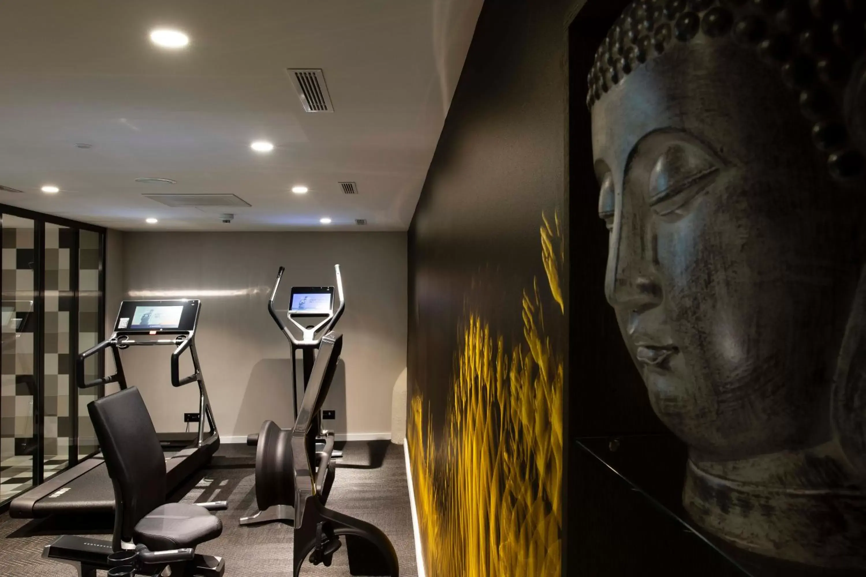 Fitness centre/facilities in Hotel D Geneva