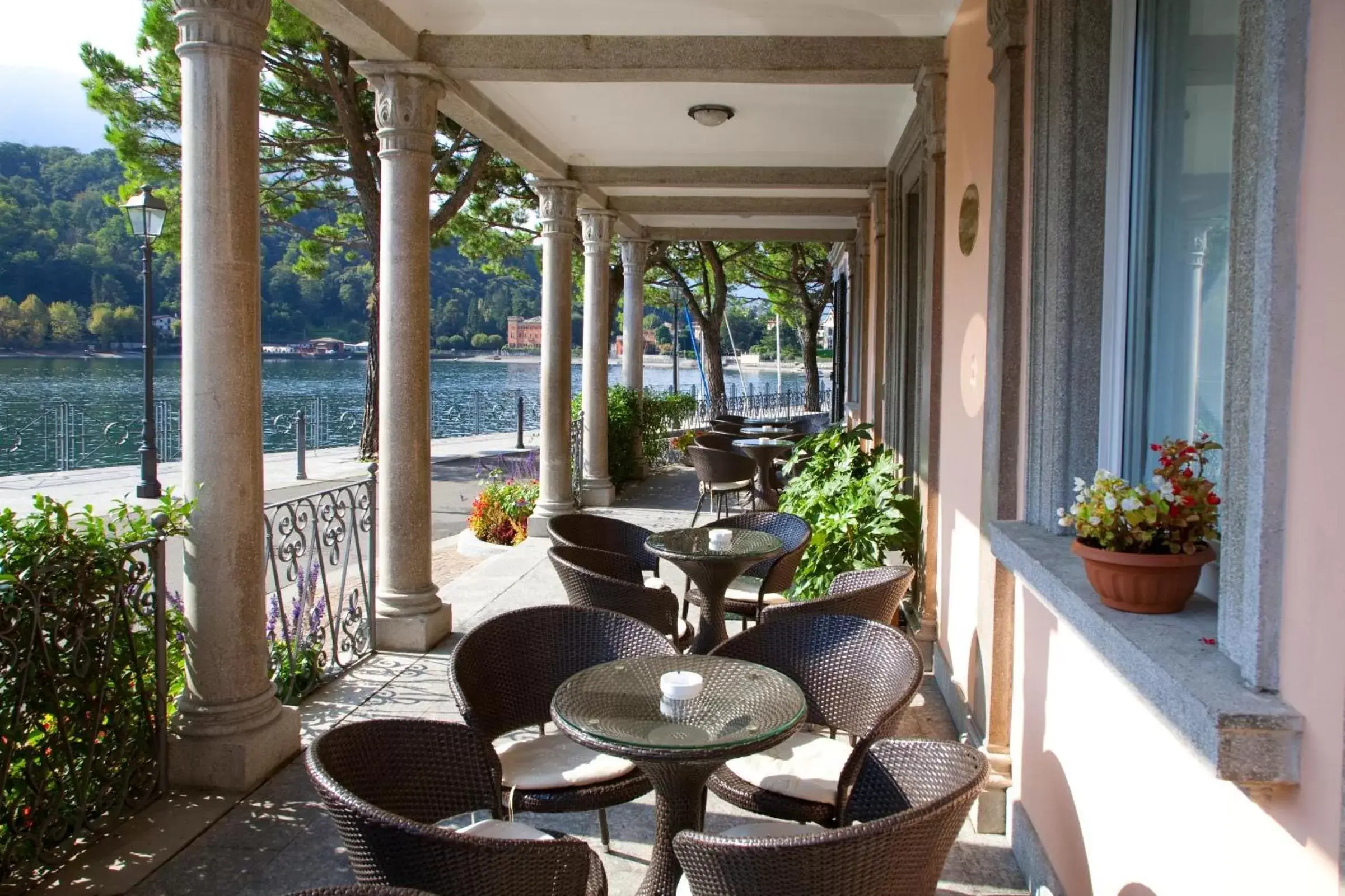 Balcony/Terrace in Hotel Lenno