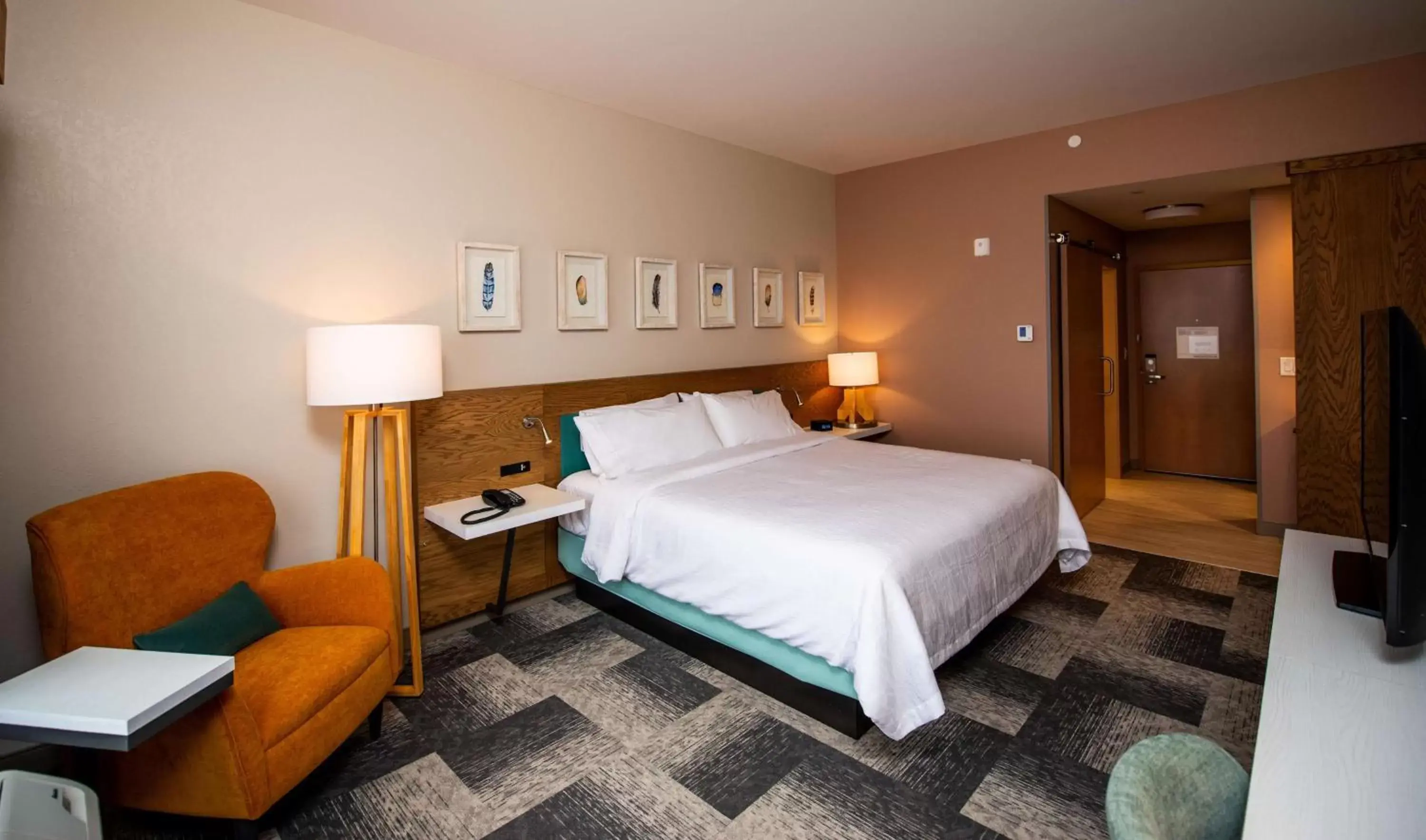 Bedroom, Bed in Hilton Garden Inn Moncton Downtown, Nb