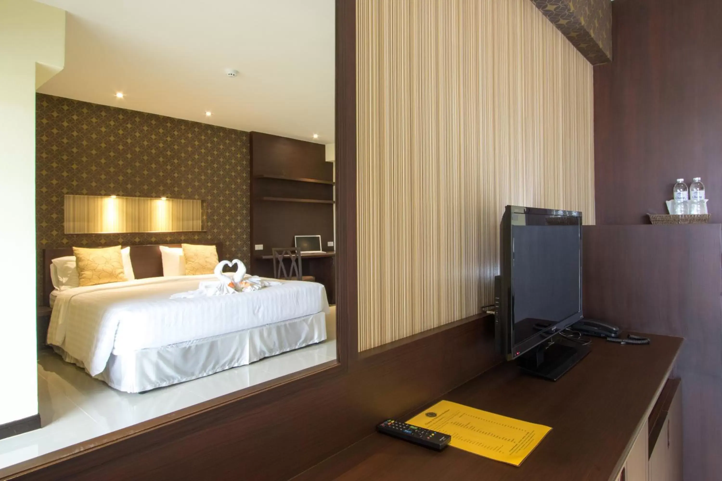 TV and multimedia, Bed in Chateau de Sukhumvit