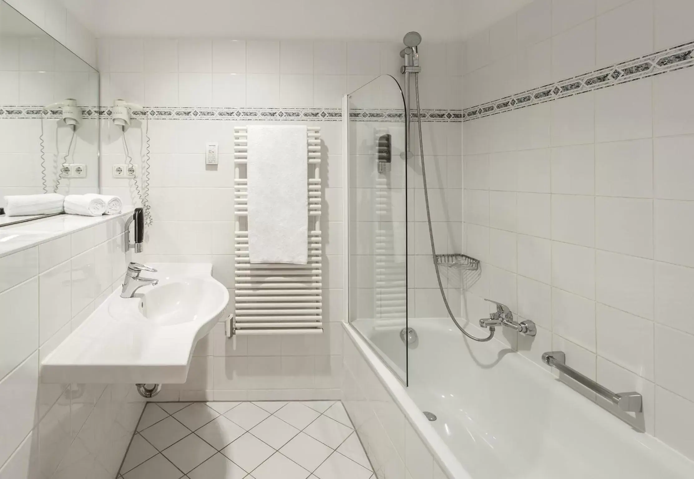 Bathroom in Centro Hotel National Frankfurt City