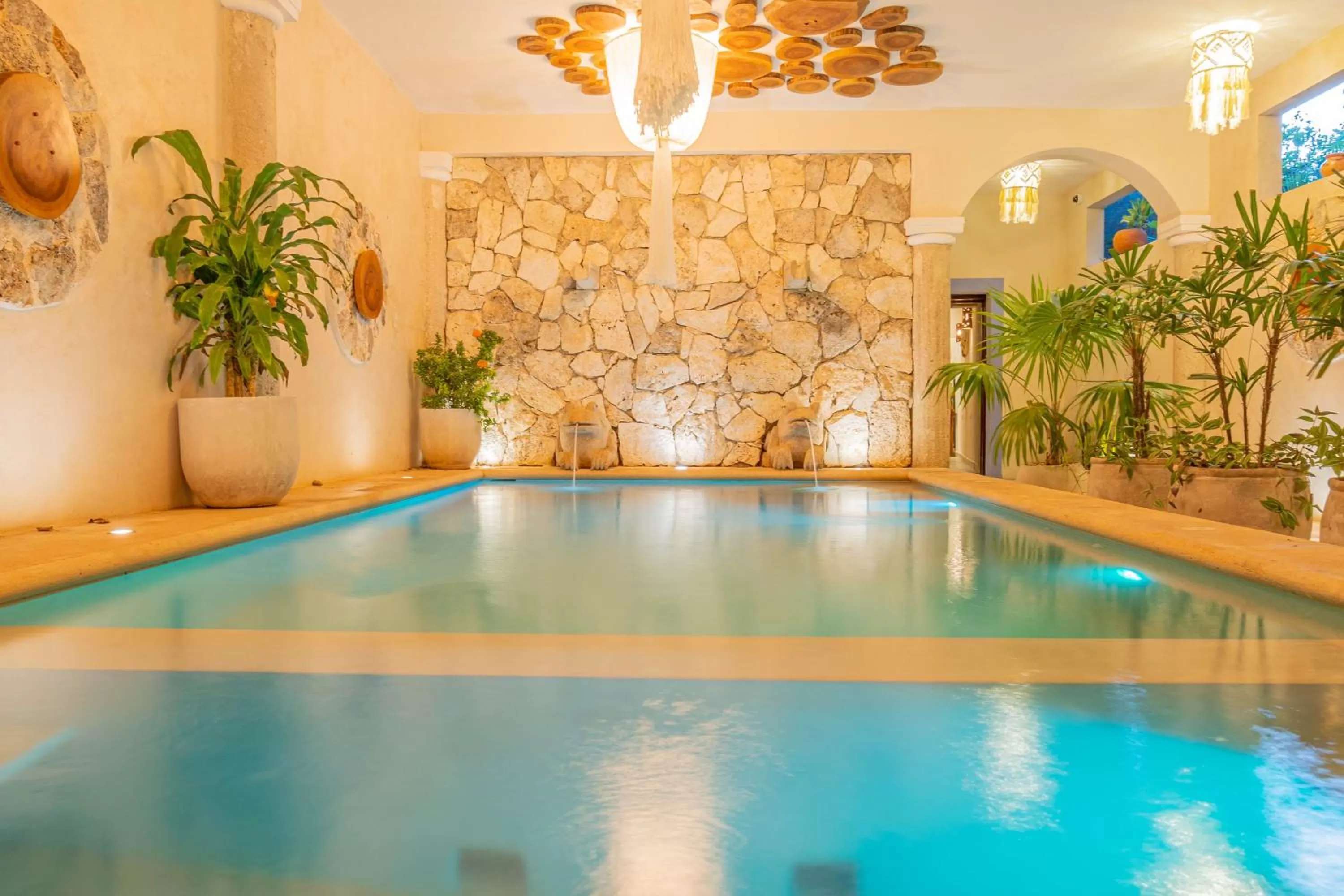 Swimming pool in Le Muuch Hotel Boutique