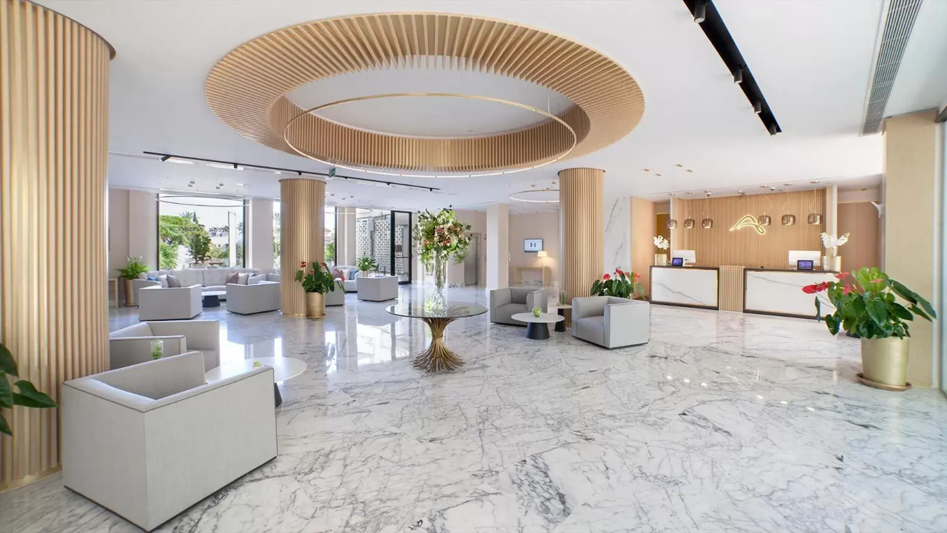 Lobby or reception, Lobby/Reception in Alanda Marbella Hotel
