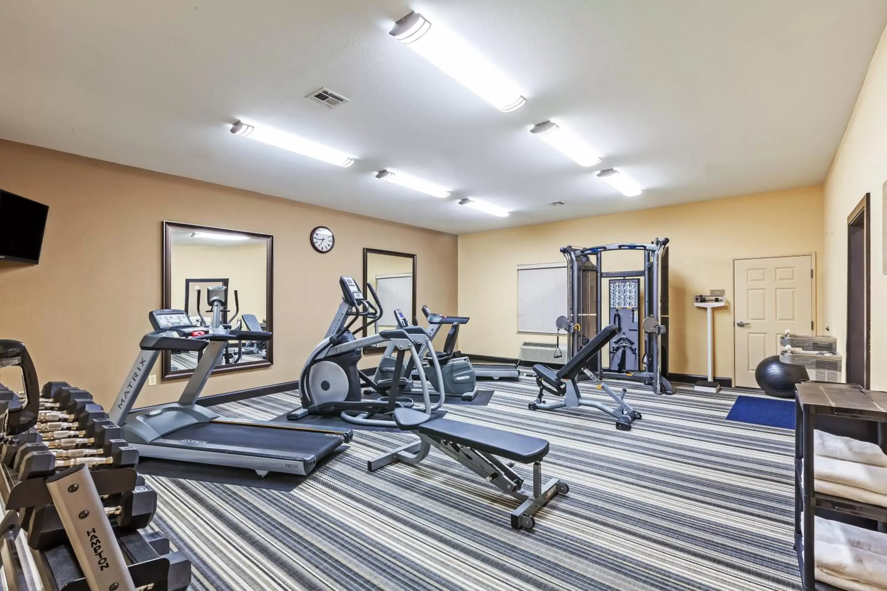 Fitness centre/facilities, Fitness Center/Facilities in Candlewood Amarillo-Western Crossing, an IHG Hotel