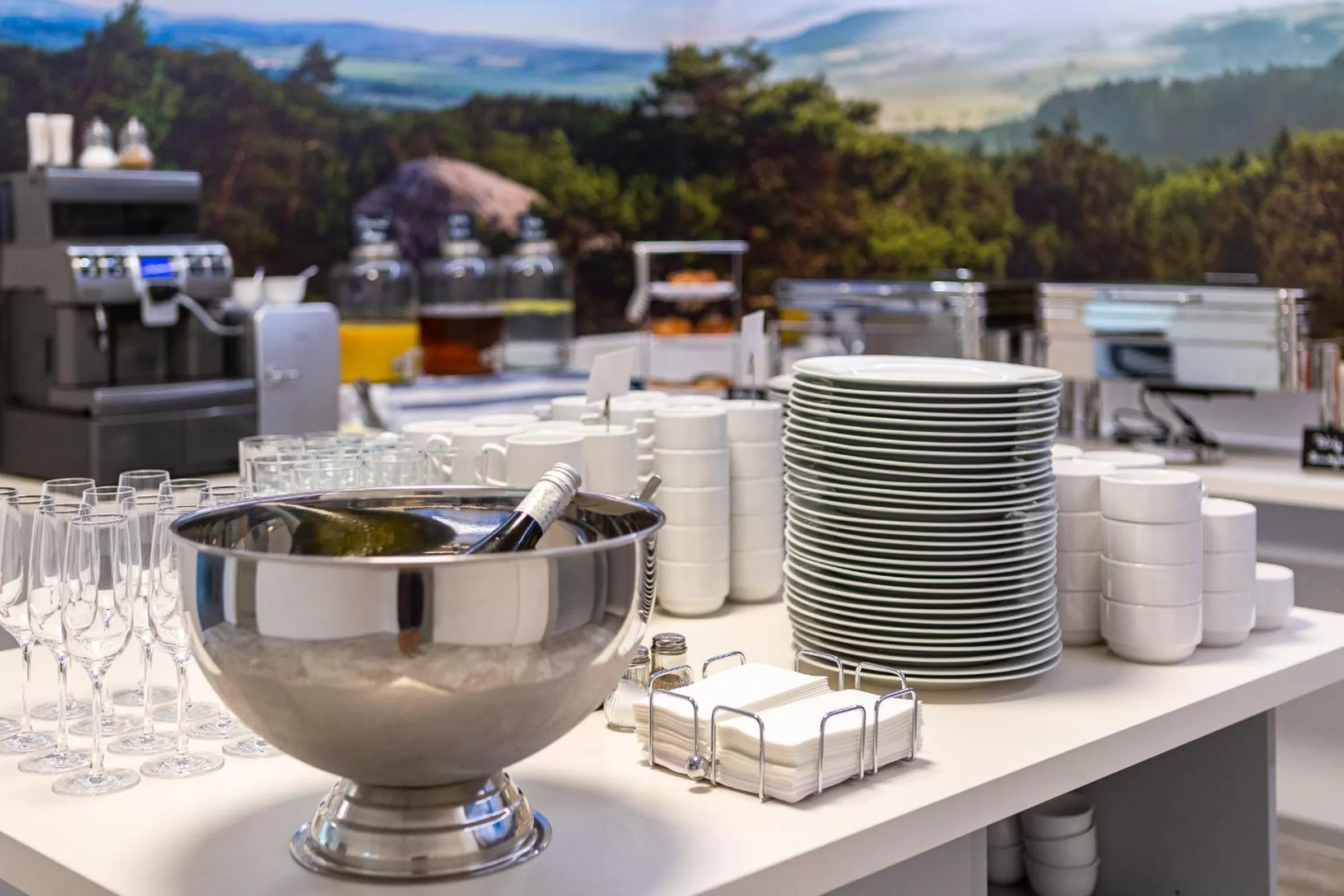 Breakfast in Bohemia Inn Hotel