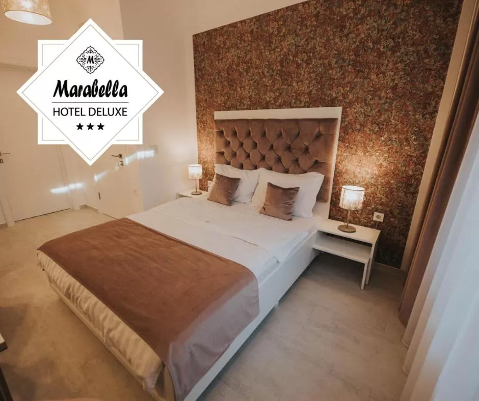 Bed in Hotel Marabella