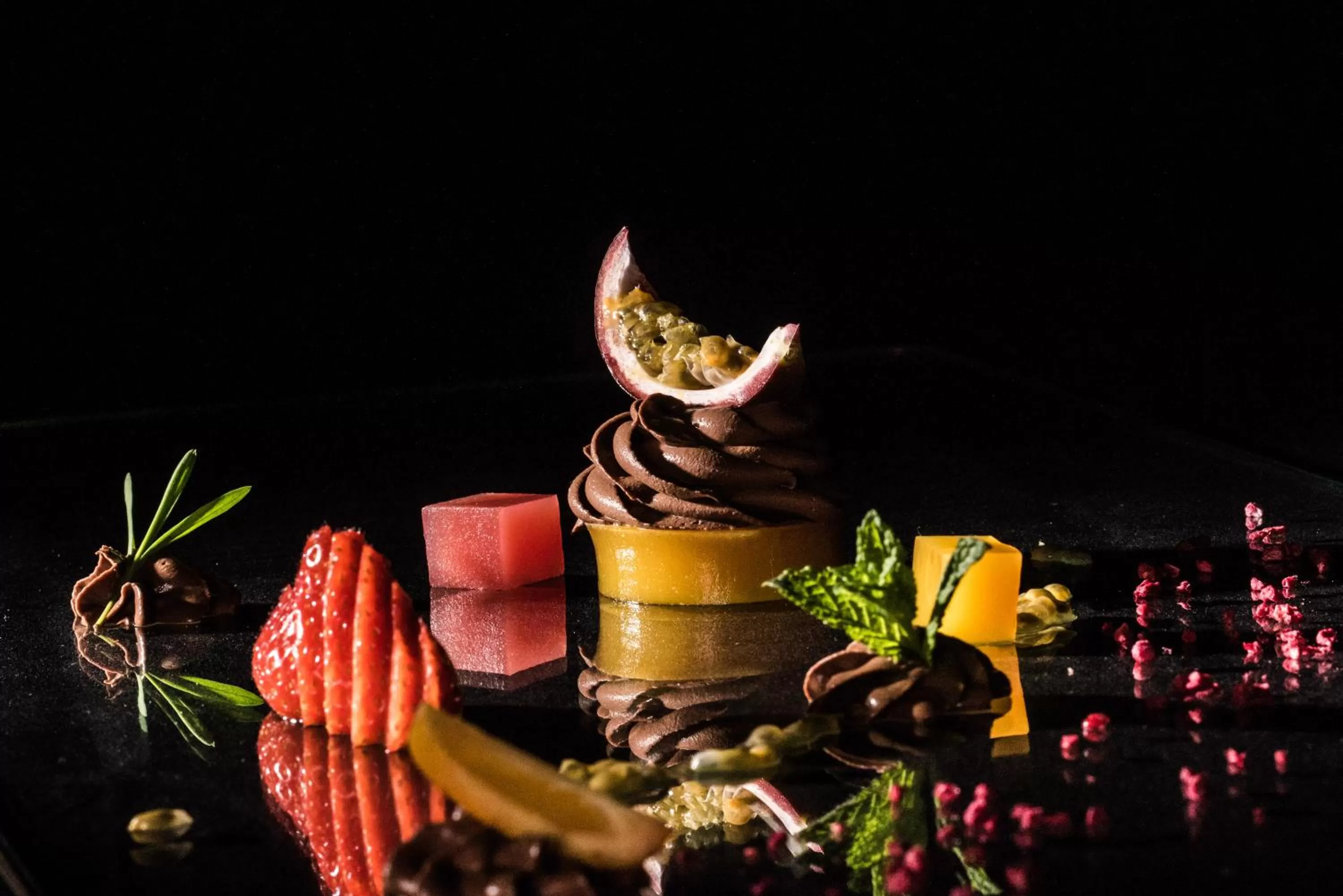 Food close-up in Linder Cycling Hotel