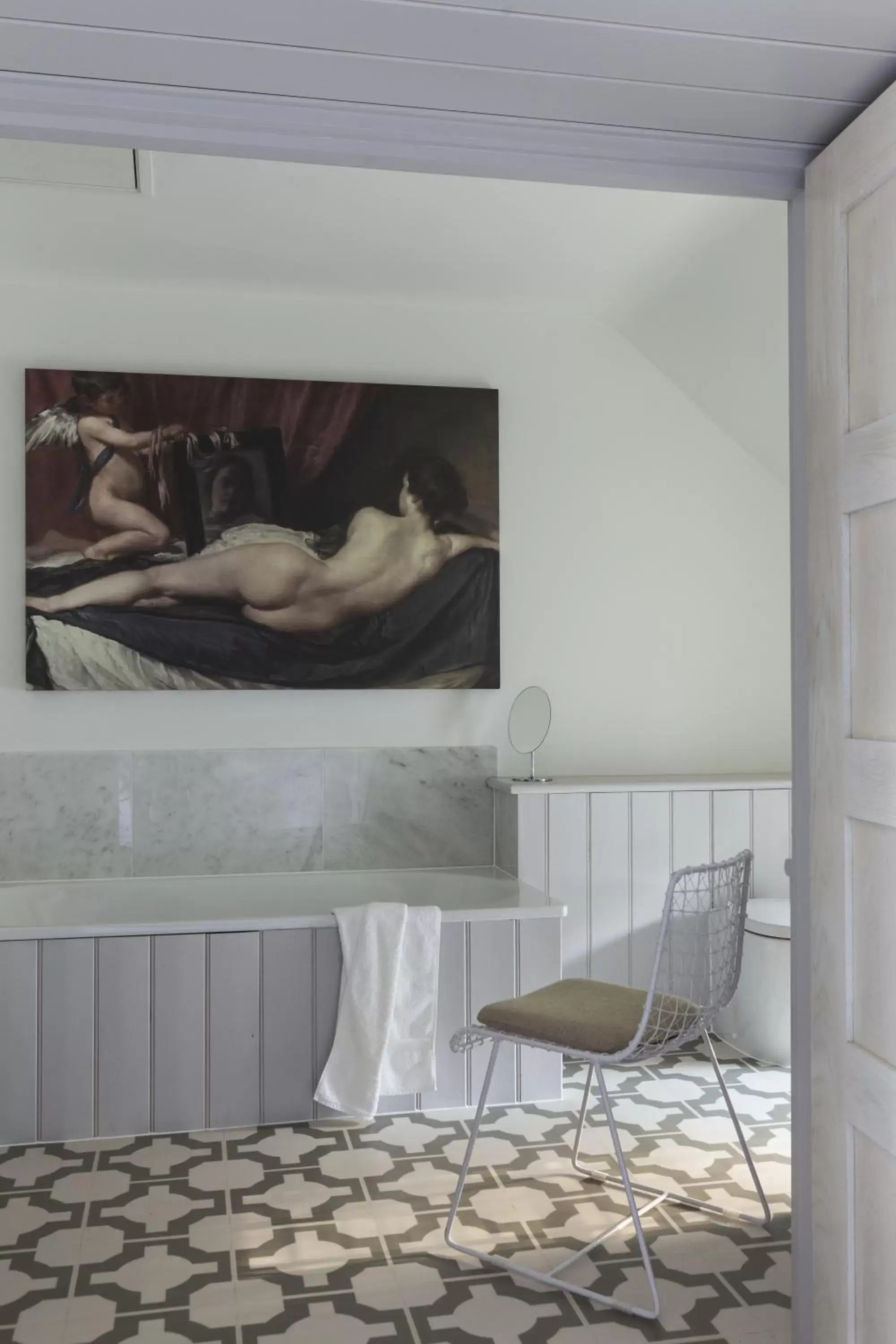 Decorative detail, Bunk Bed in Penally Abbey Country House Hotel and Restaurant