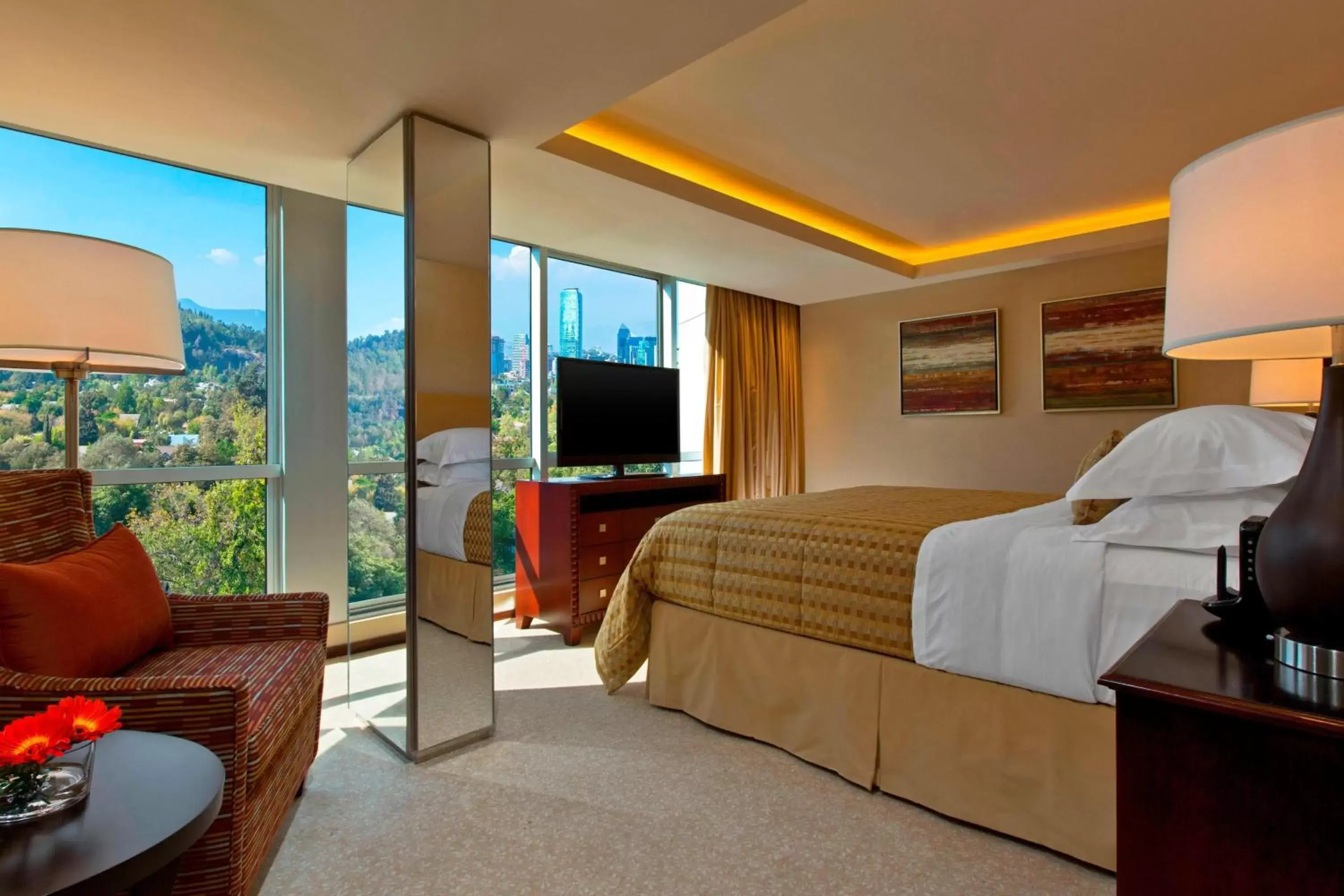 Bedroom in Sheraton Santiago Hotel & Convention Center