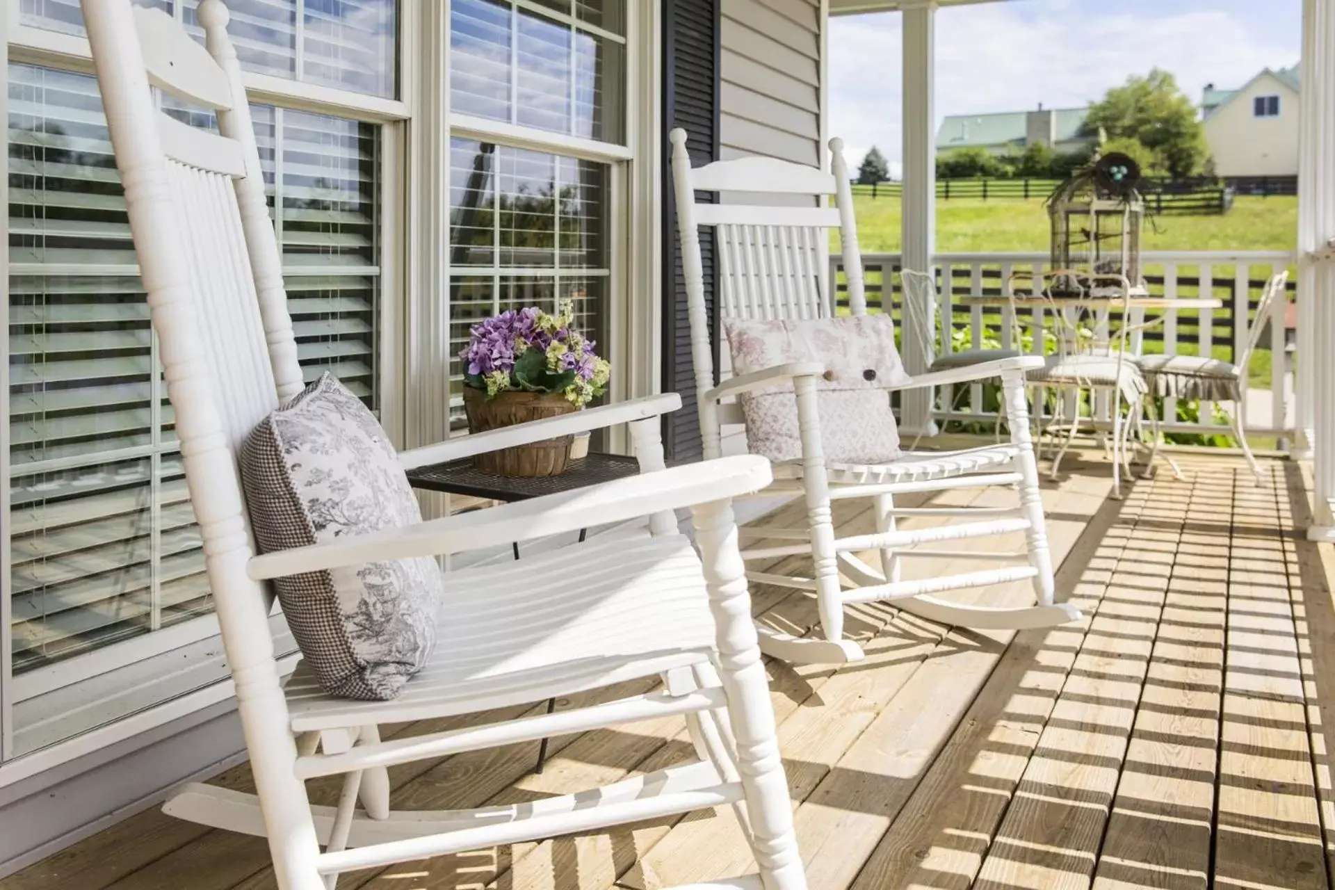 Balcony/Terrace in Pillow and Paddock B&B