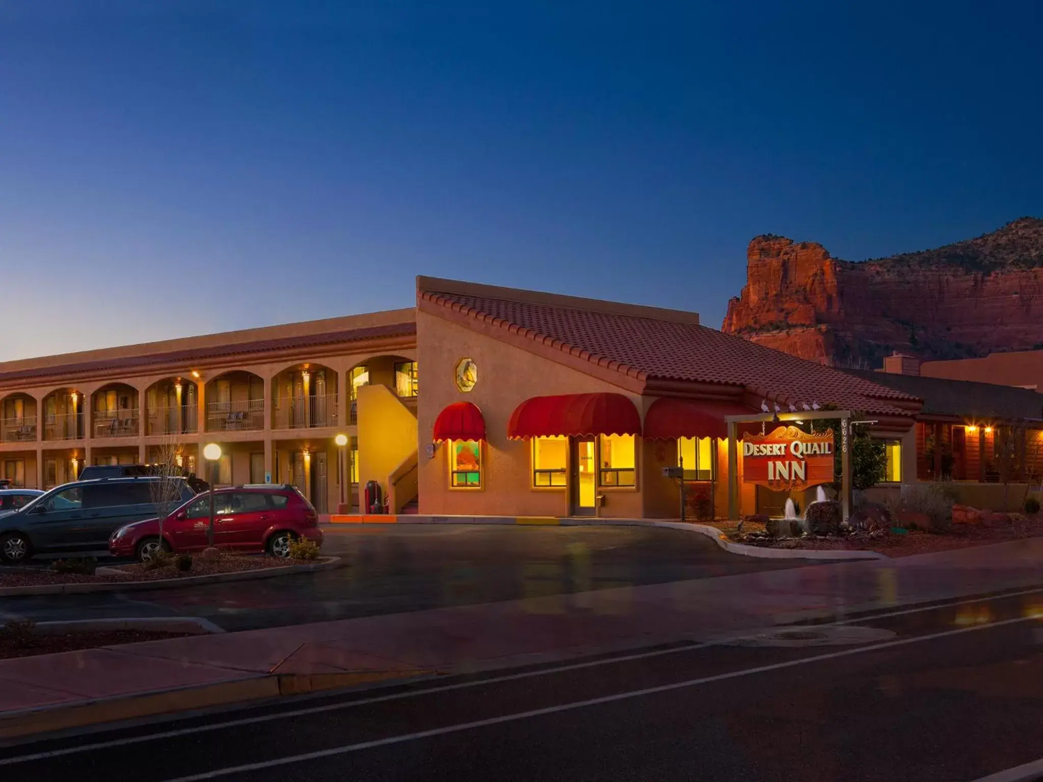 Facade/entrance, Property Building in Desert Quail Inn Sedona at Bell Rock