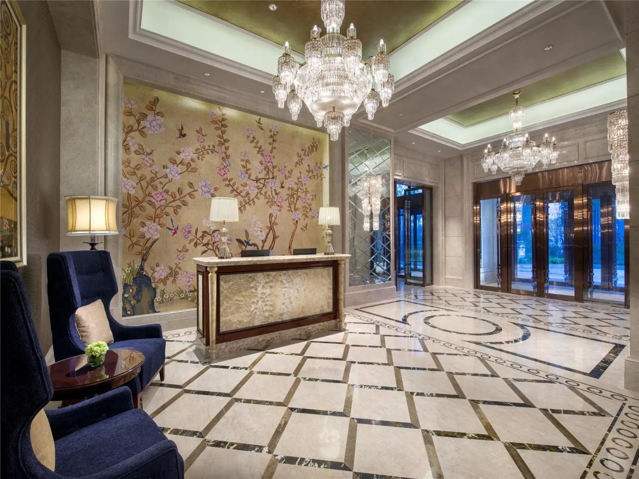 Lobby or reception in The Sebel Xining-Managed By Sofitel Lobby or reception in The Sebel Xining-Managed By Sofitel