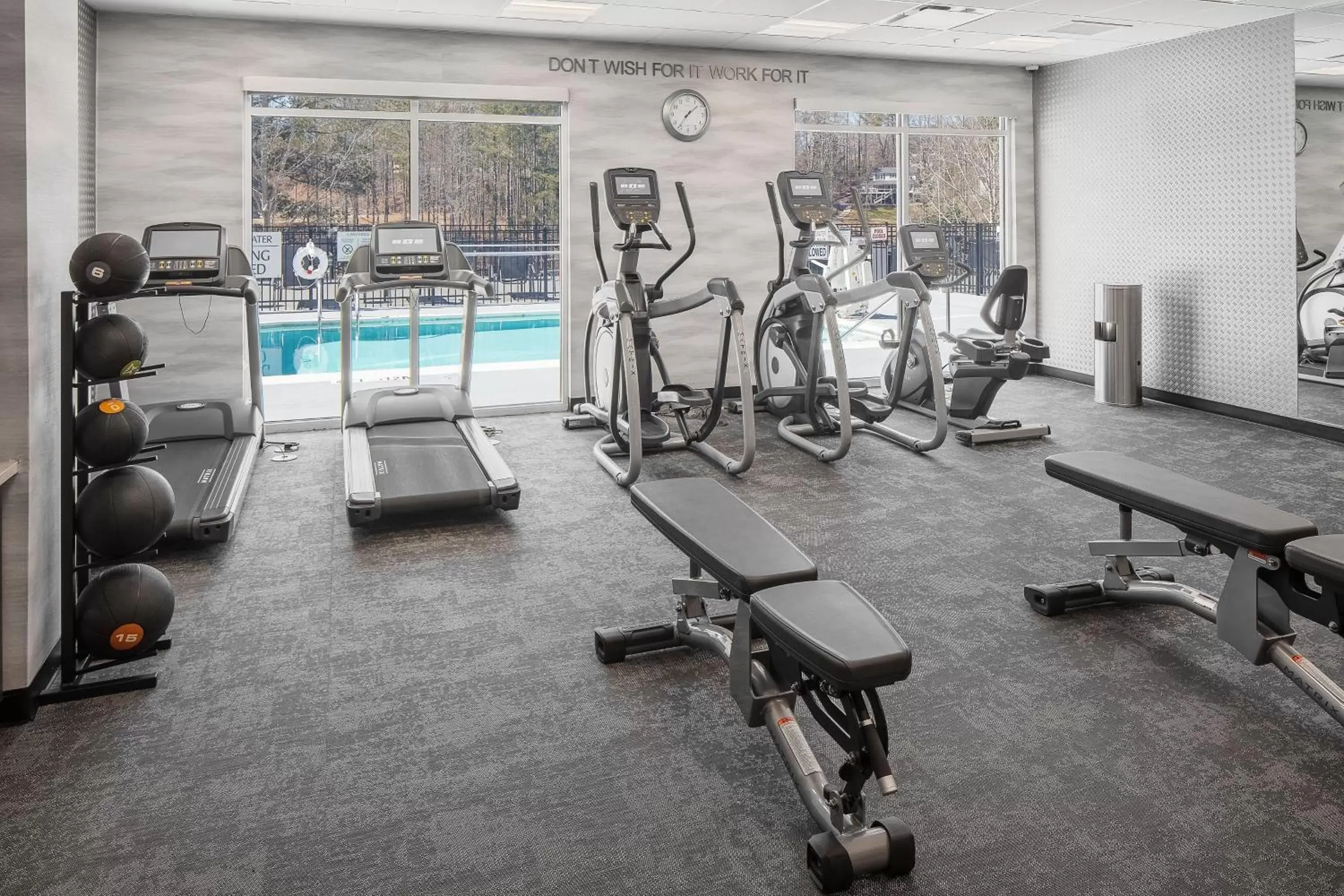 Fitness centre/facilities, Fitness Center/Facilities in Fairfield Inn & Suites Seneca Clemson Univ Area