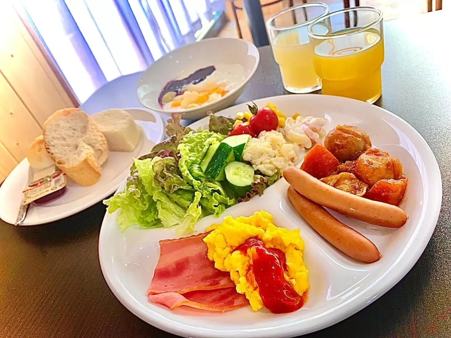 Breakfast in Court Hotel Asahikawa