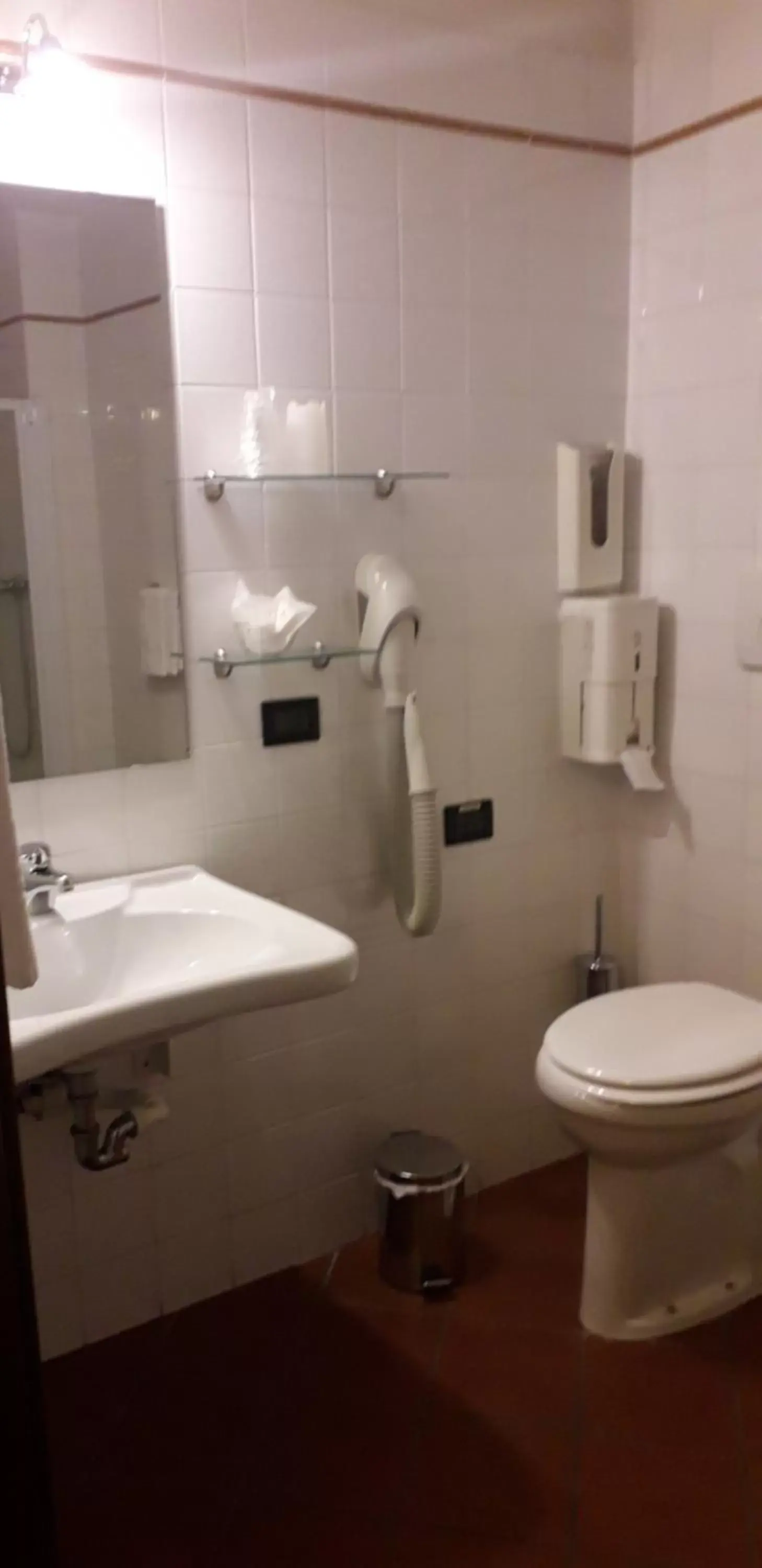 Bathroom in Hotel De Prati