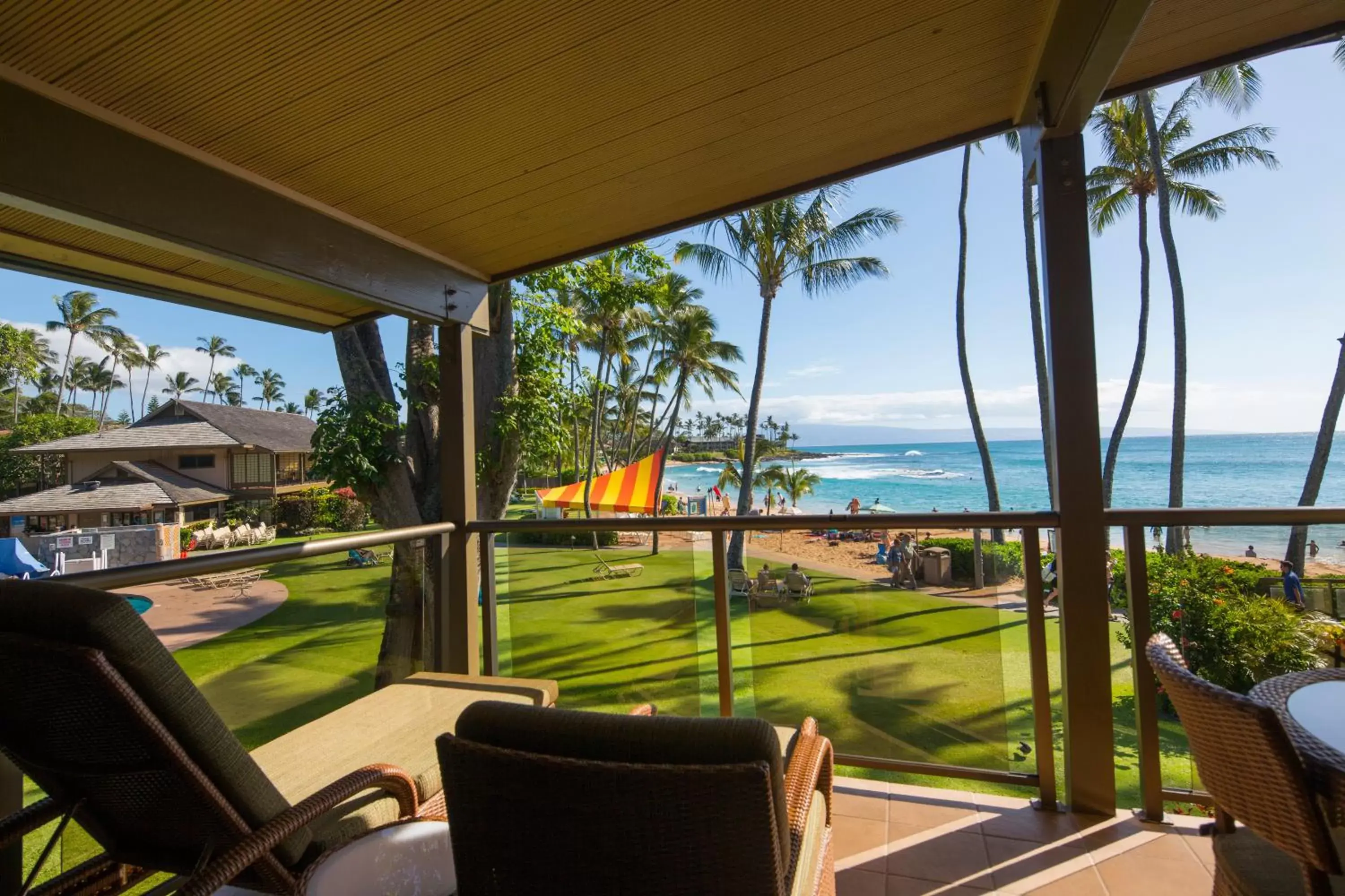 Balcony/Terrace in Napili Kai Beach Resort