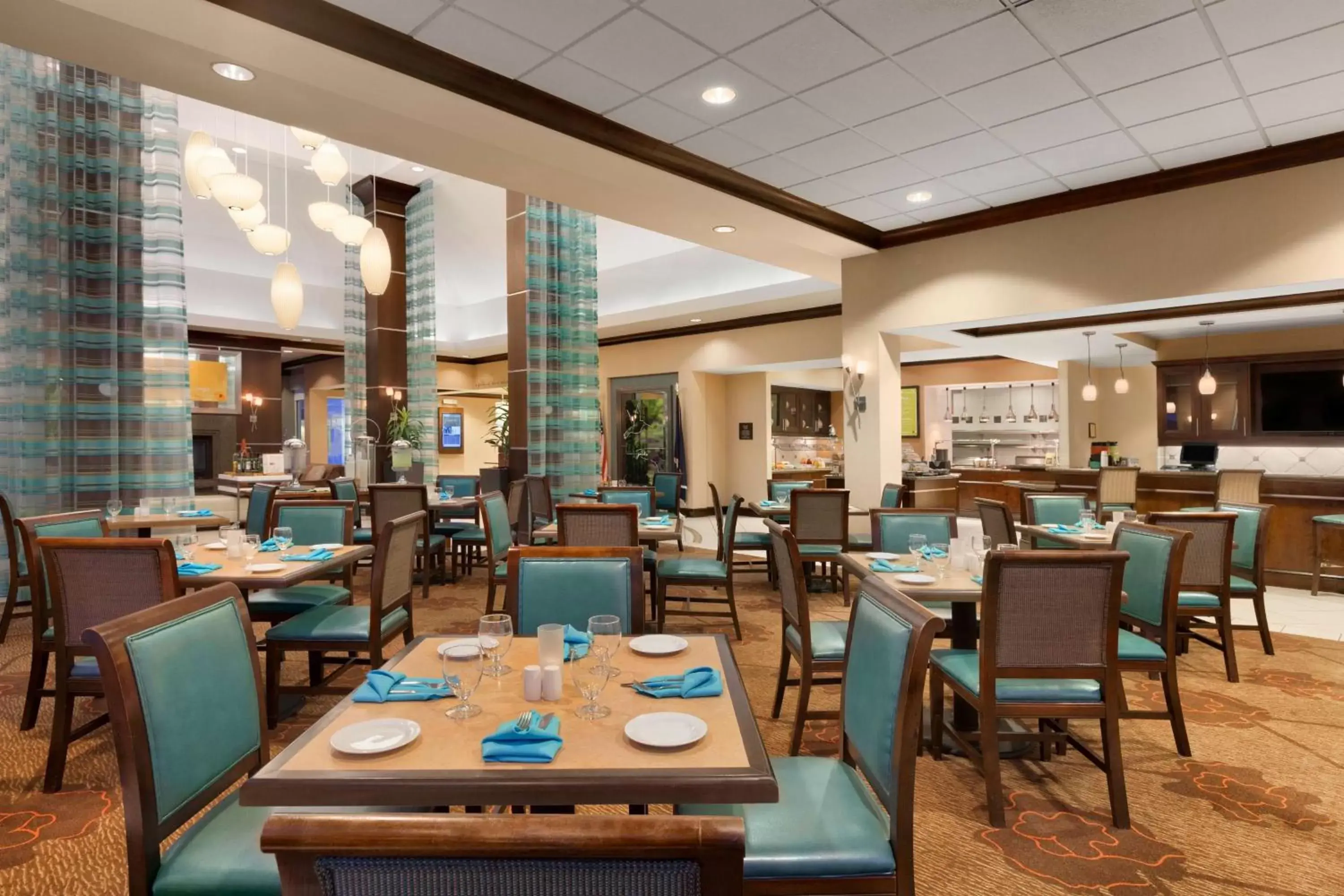 Dining area, Restaurant/Places to Eat in Hilton Garden Inn Dulles North