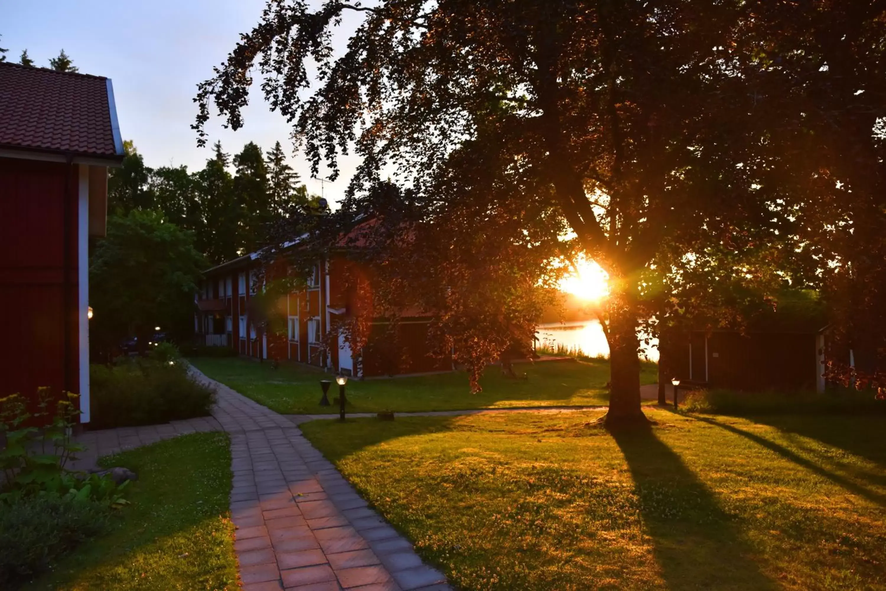 Garden in Hotel Ullinge