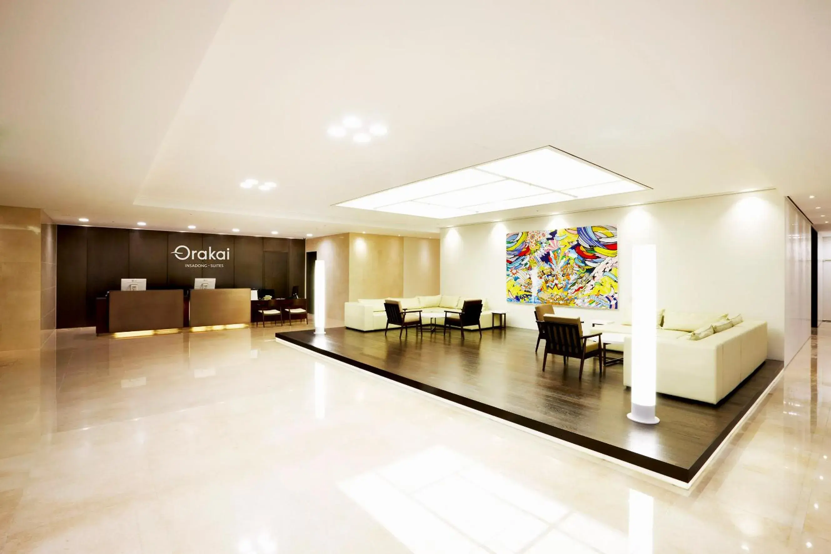 Lobby or reception in Orakai Insadong Suites