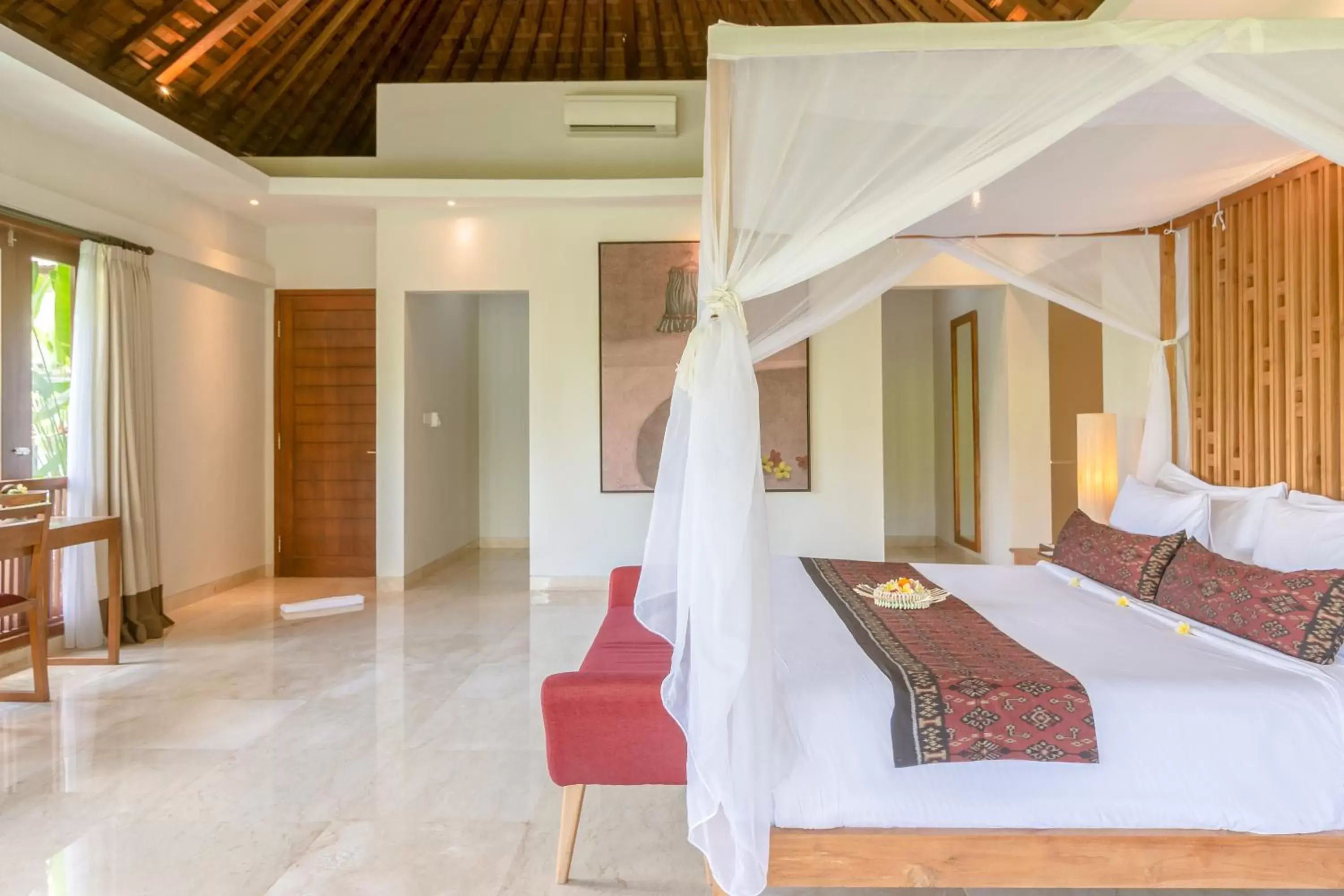Bed in Puri Sebali Resort