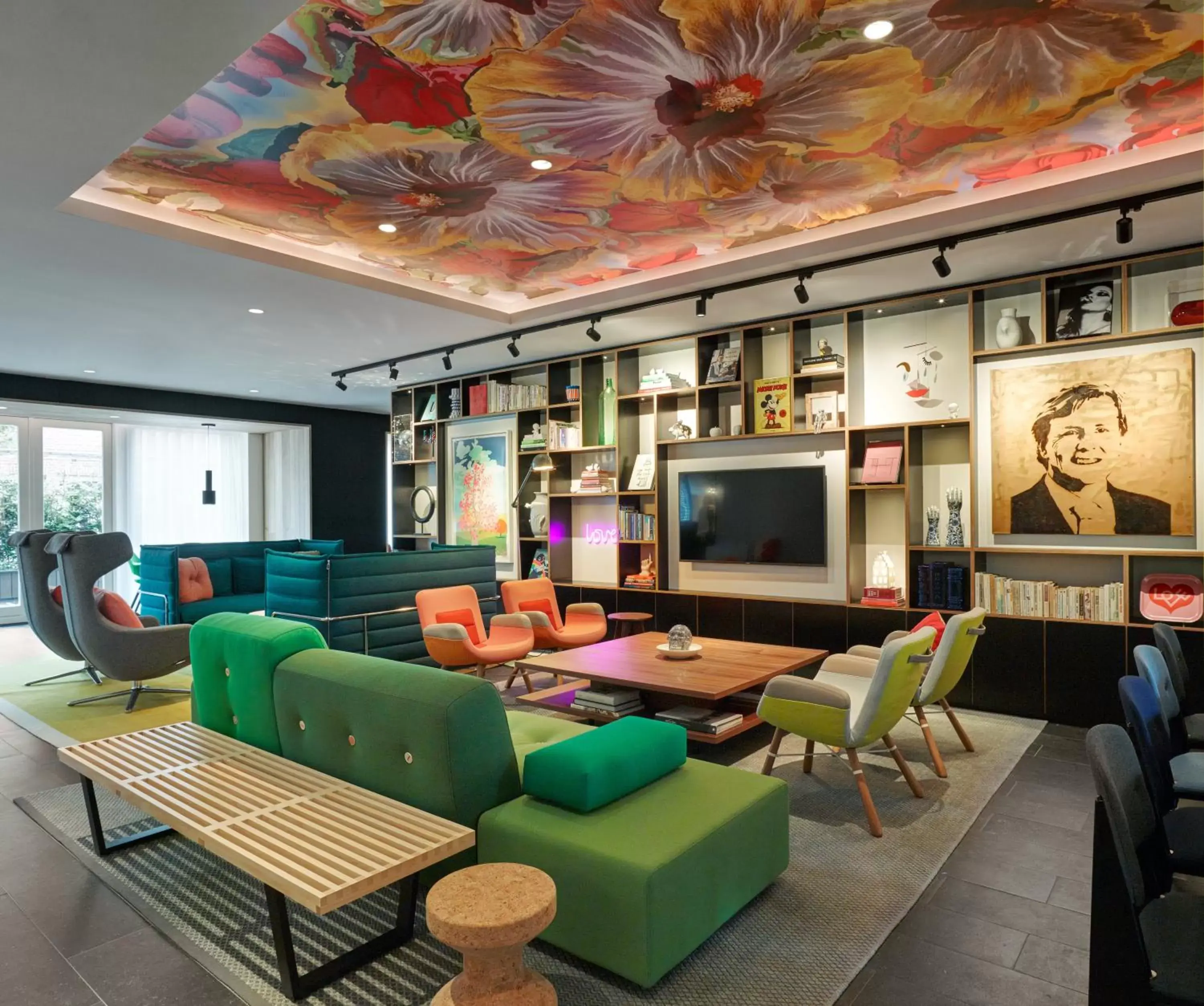 Lobby or reception, Lounge/Bar in citizenM Amstel Amsterdam