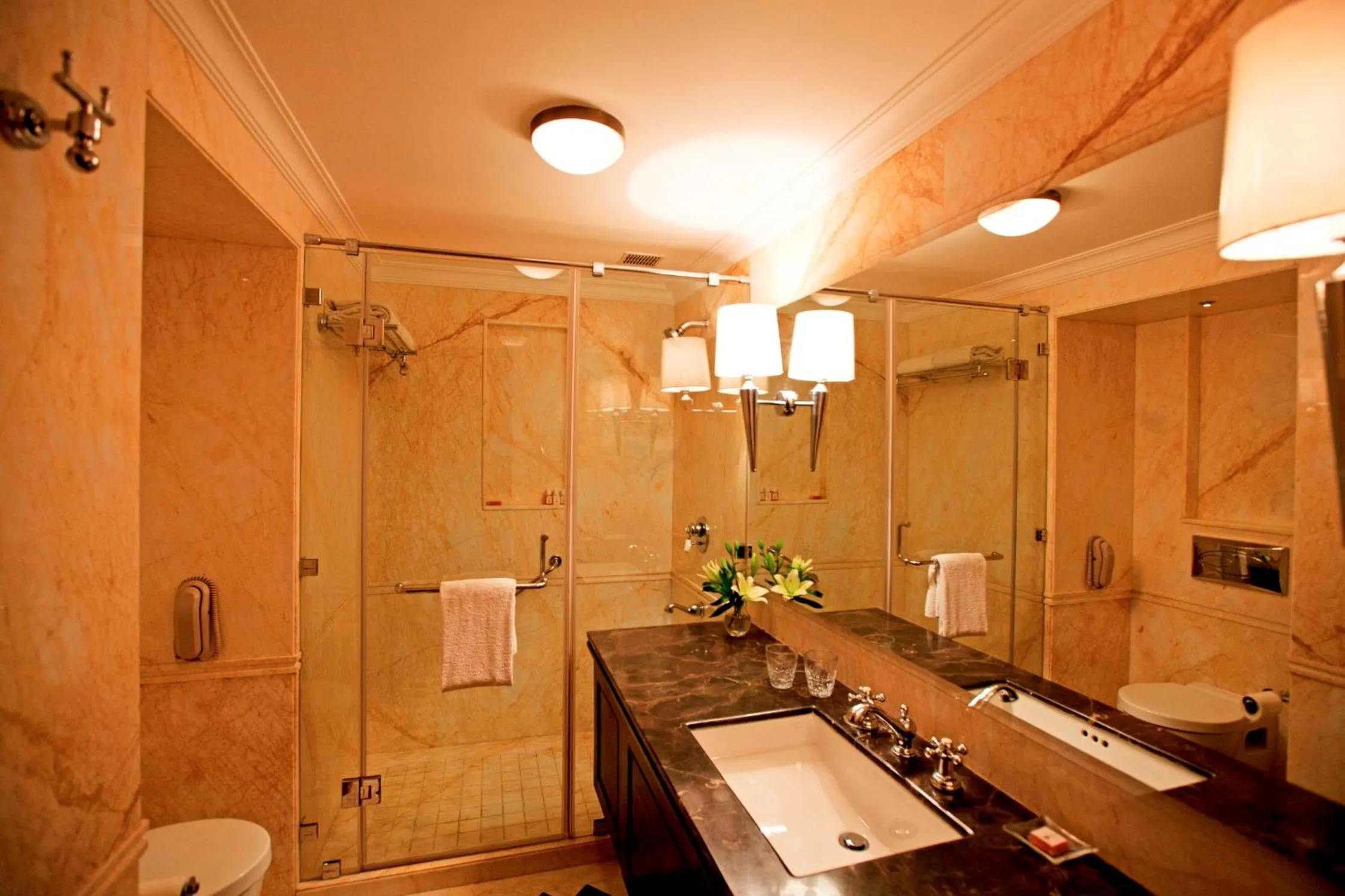 Bathroom in The Claridges Nabha Residence