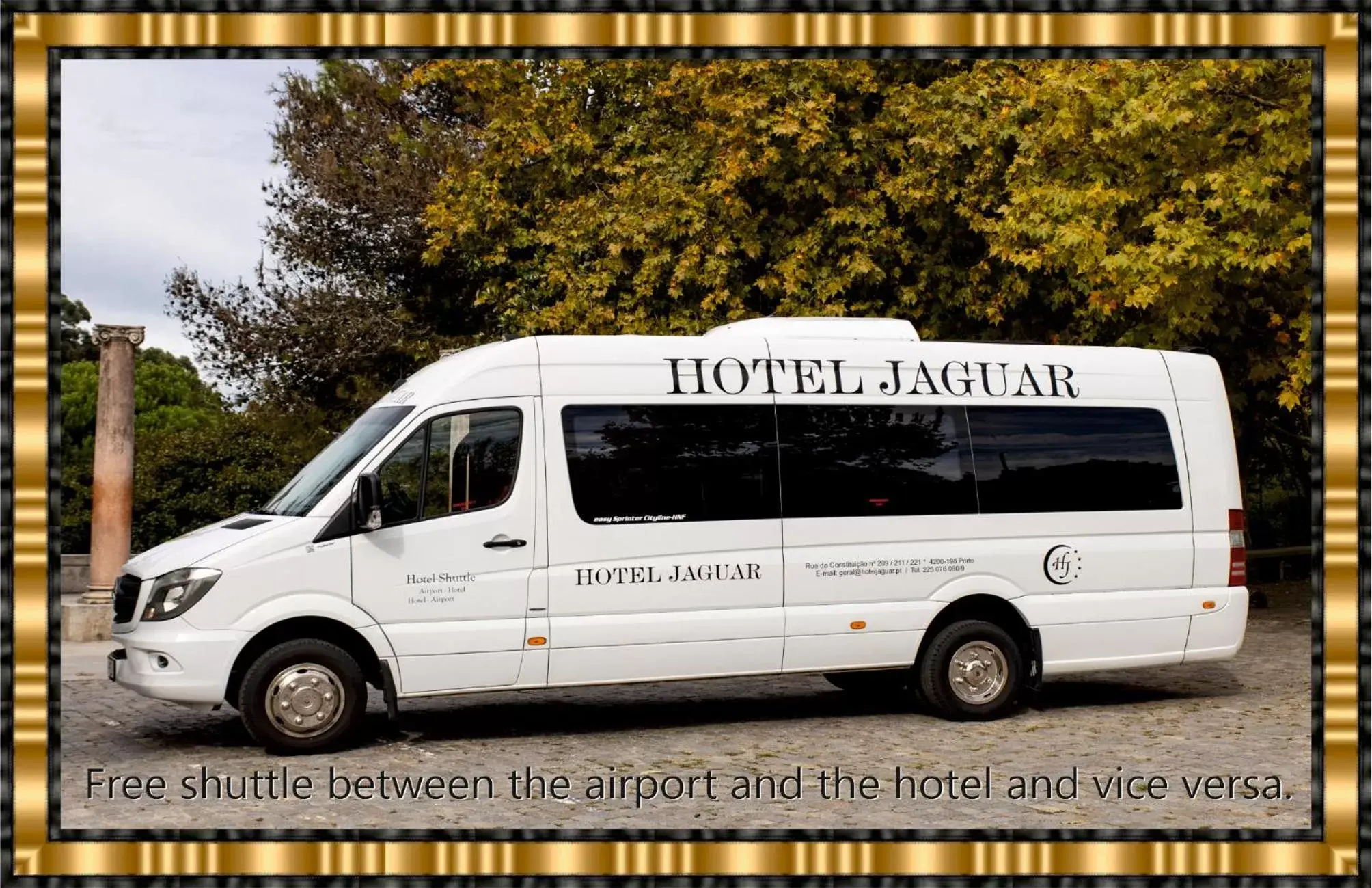 Hotel Jaguar Oporto - Airport to Hotel and City is a free Shuttle Service